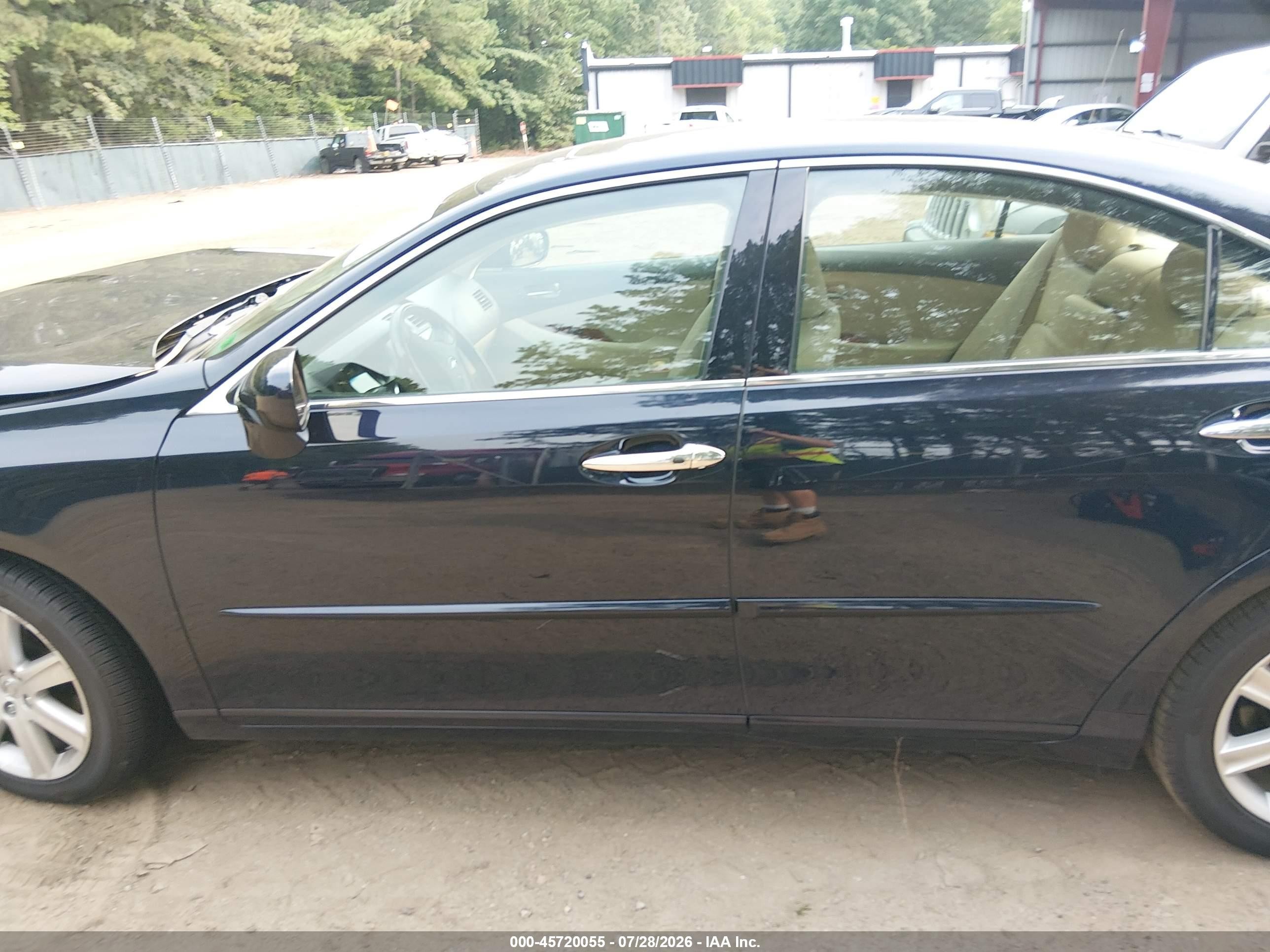 2009 Lexus Es 350   Blue vin: JTHBJ46G992292796