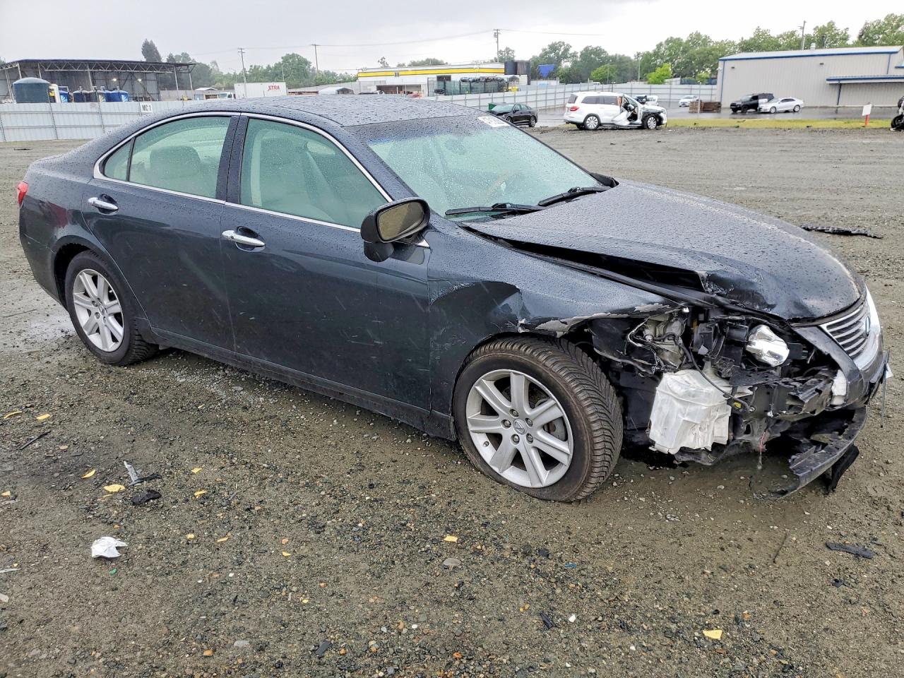 2009 Lexus Es 350 Base Black vin: JTHBJ46G992295309