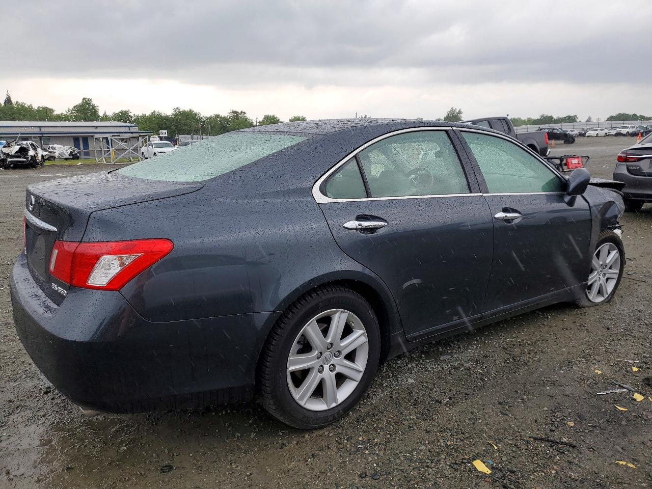 2009 Lexus Es 350 Base Black vin: JTHBJ46G992295309