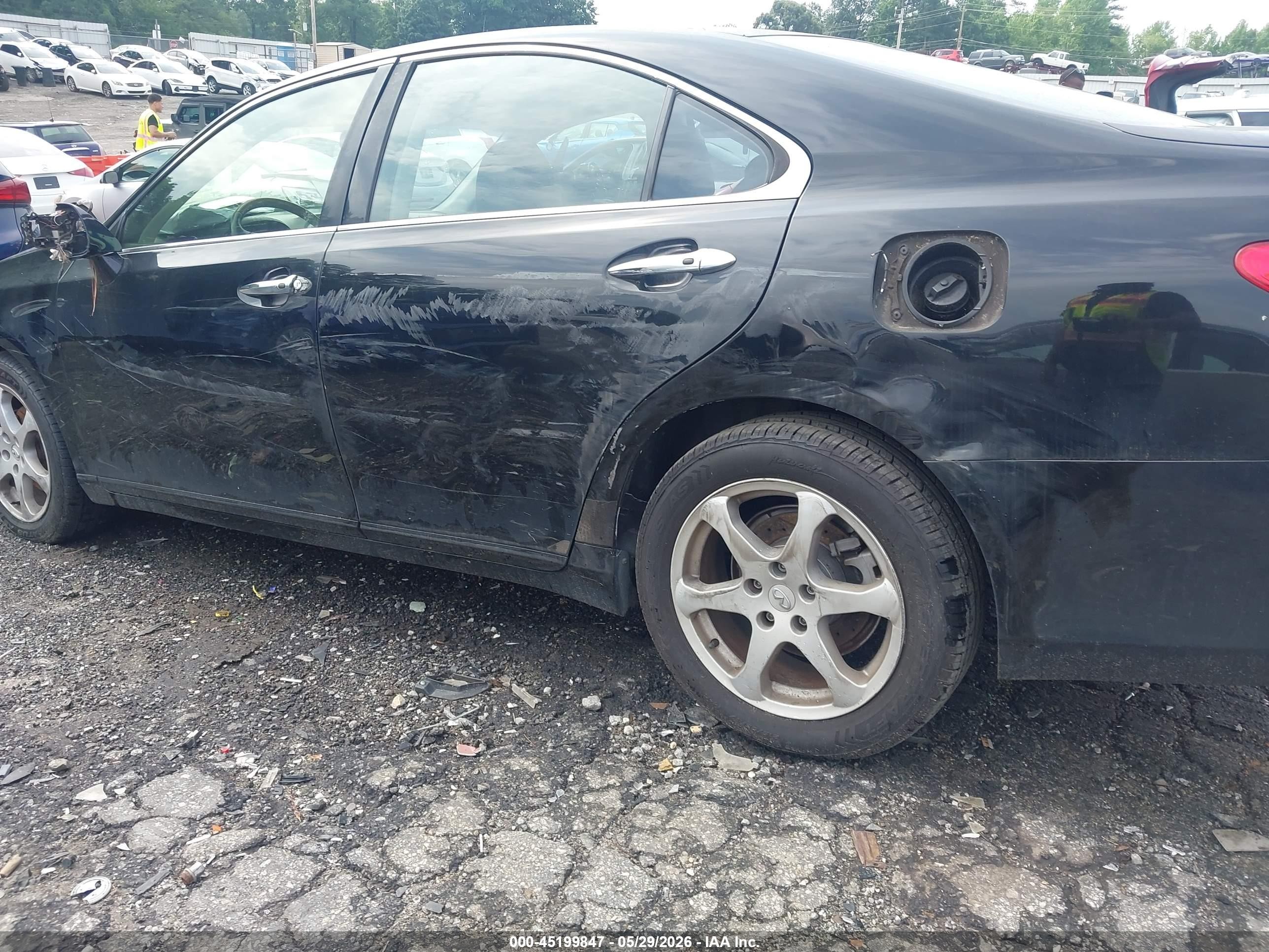 2009 Lexus Es 350 Black vin: JTHBJ46G992298744