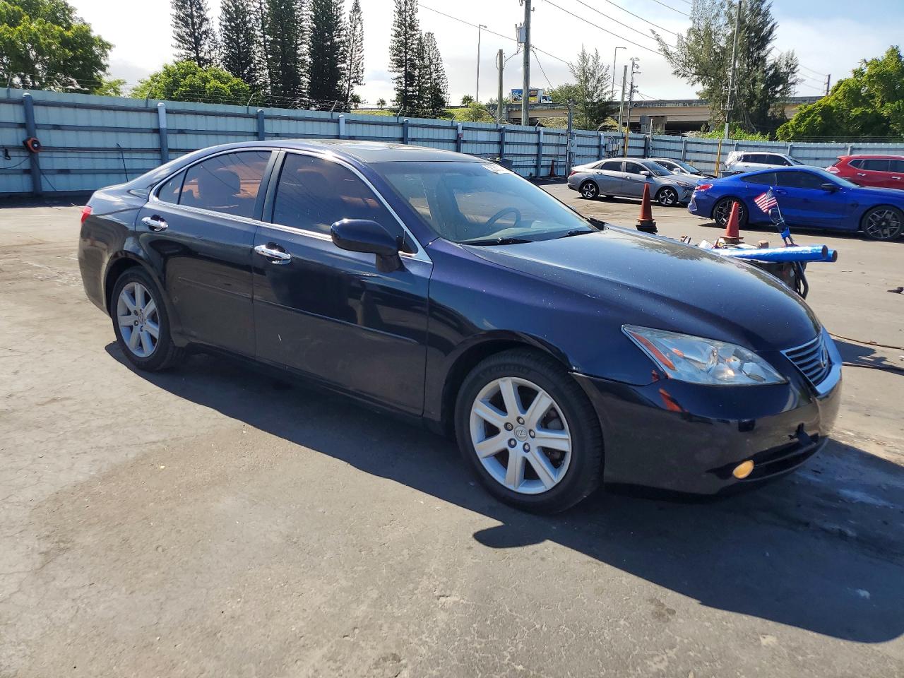 2009 Lexus Es 350 Синий vin: JTHBJ46G992303201