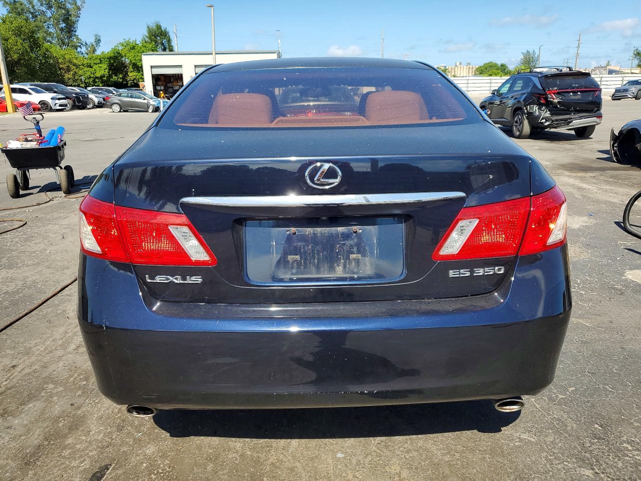 2009 Lexus Es 350 Синий vin: JTHBJ46G992303201