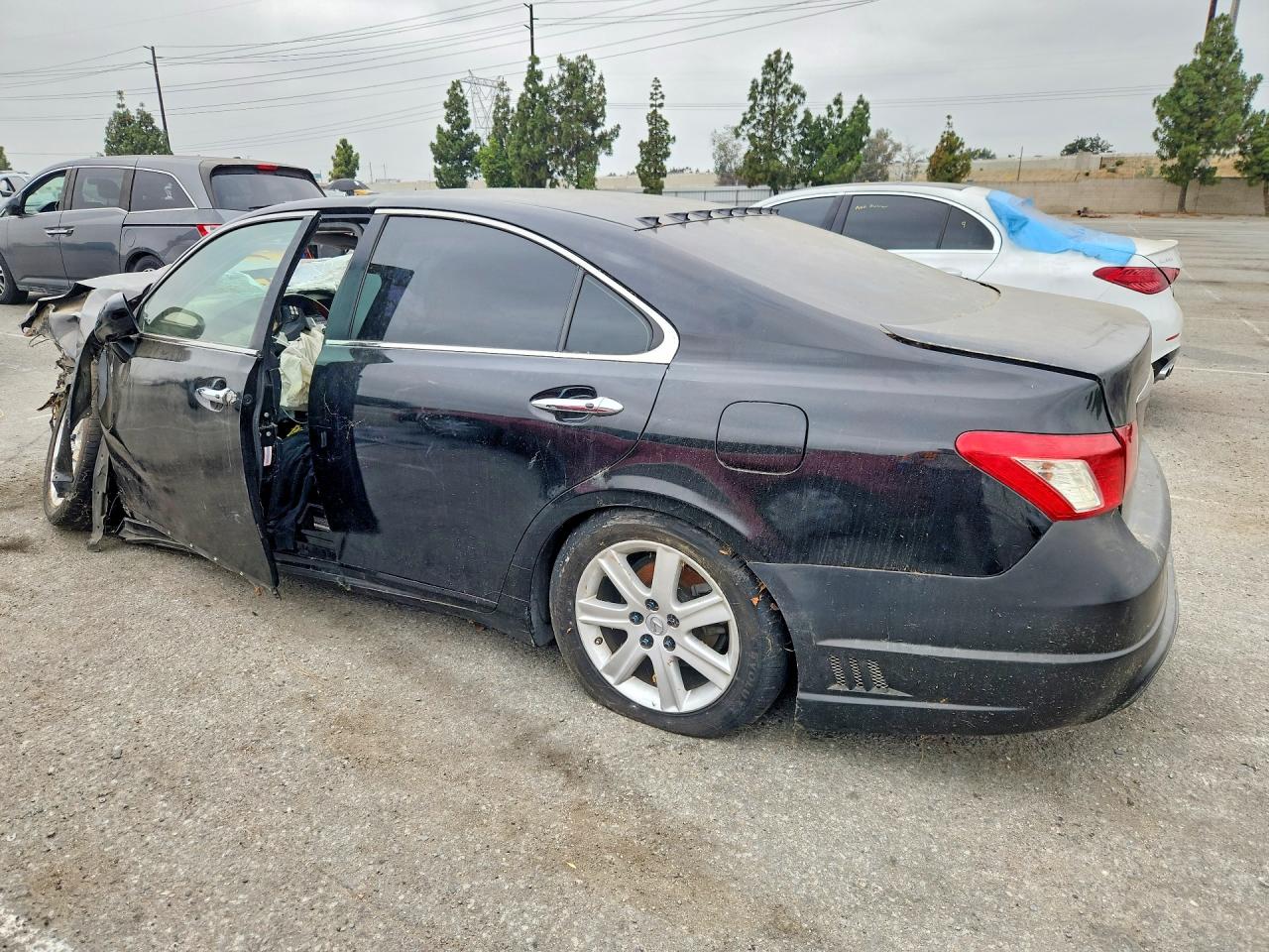 2009 Lexus Es 350 Black vin: JTHBJ46G992321875
