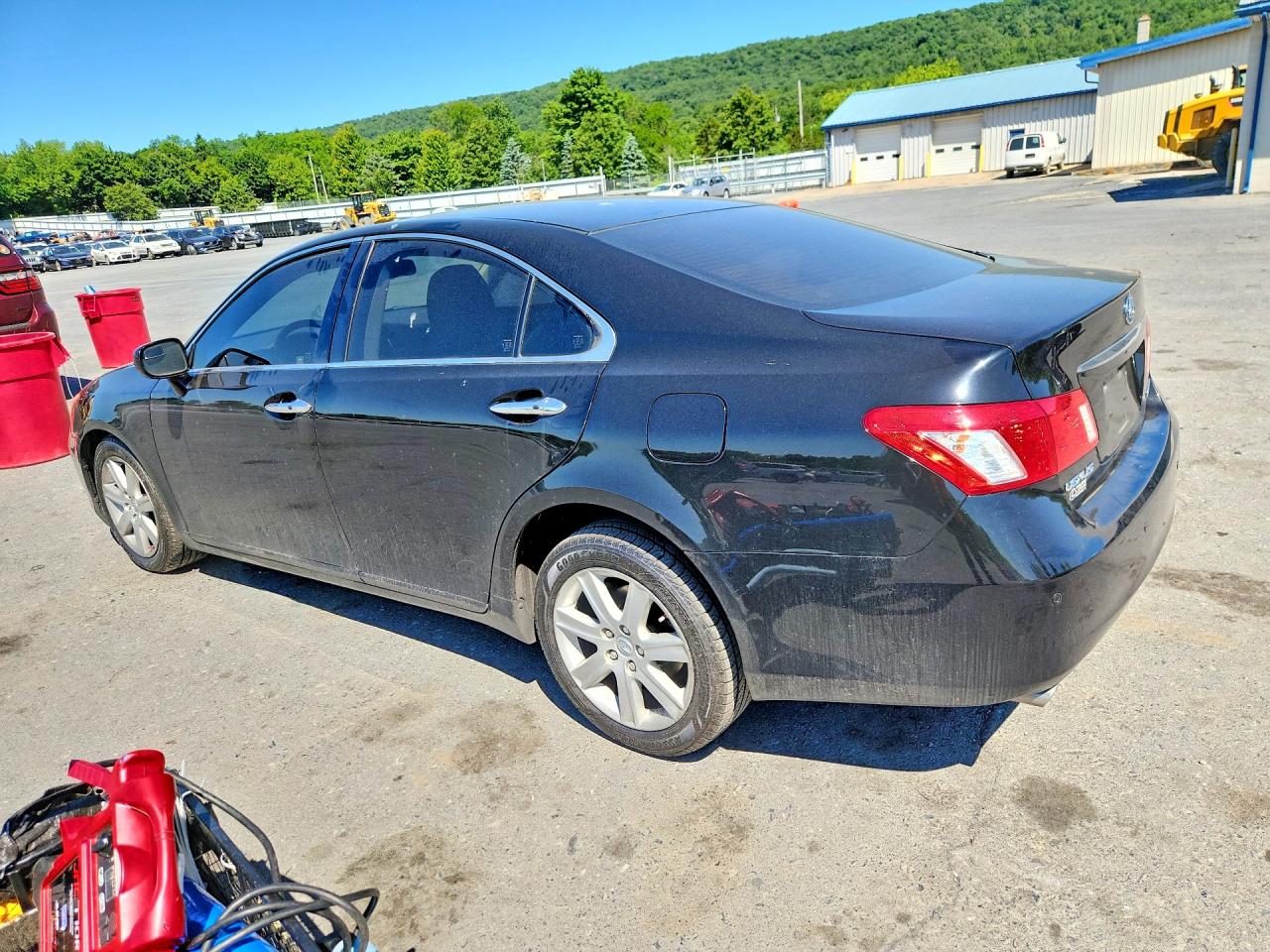 2009 Lexus Es 350 Black vin: JTHBJ46G992327045