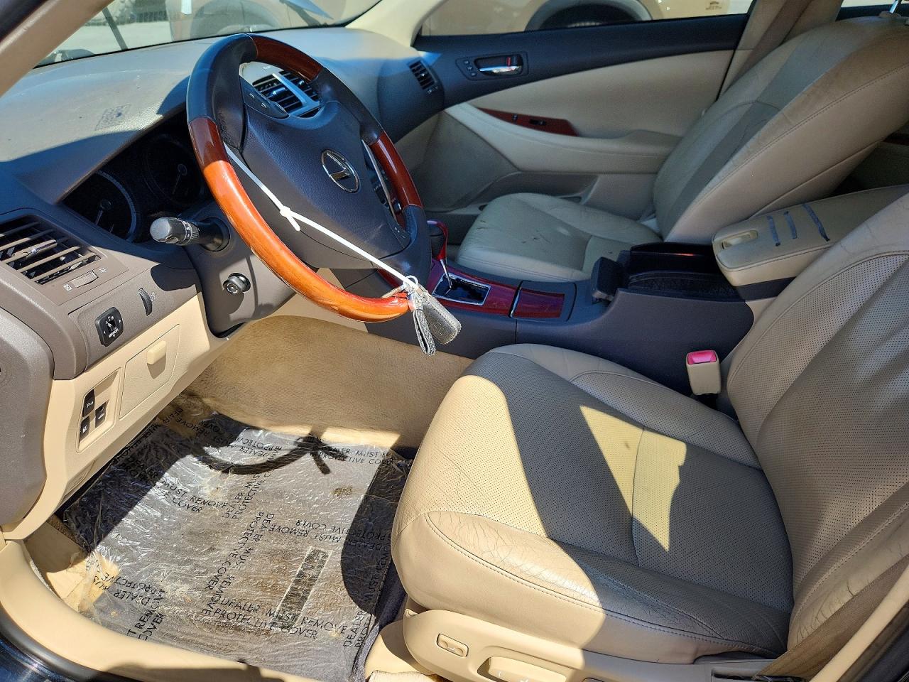 2009 Lexus Es 350 Black vin: JTHBJ46G992327045