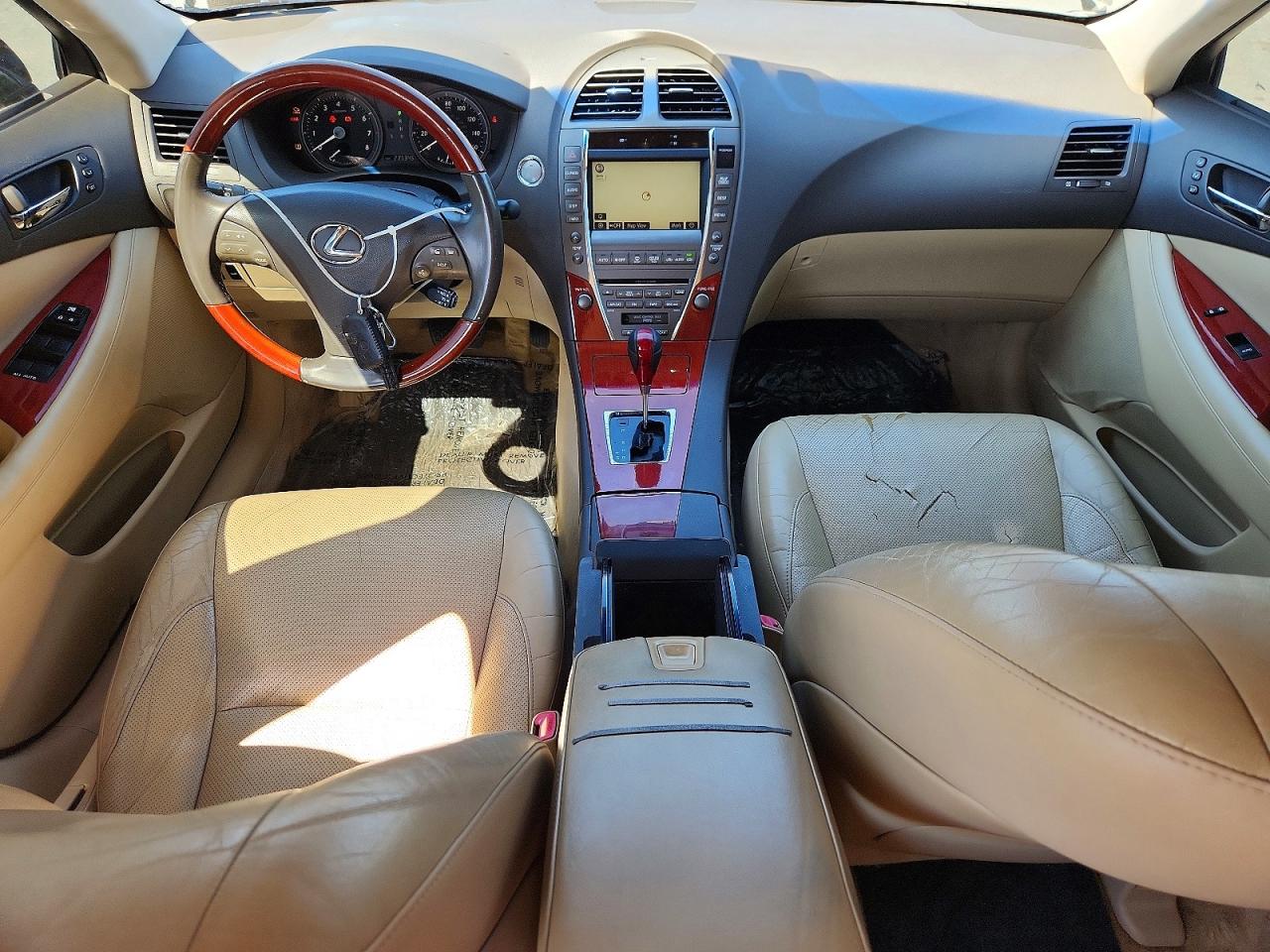 2009 Lexus Es 350 Black vin: JTHBJ46G992327045