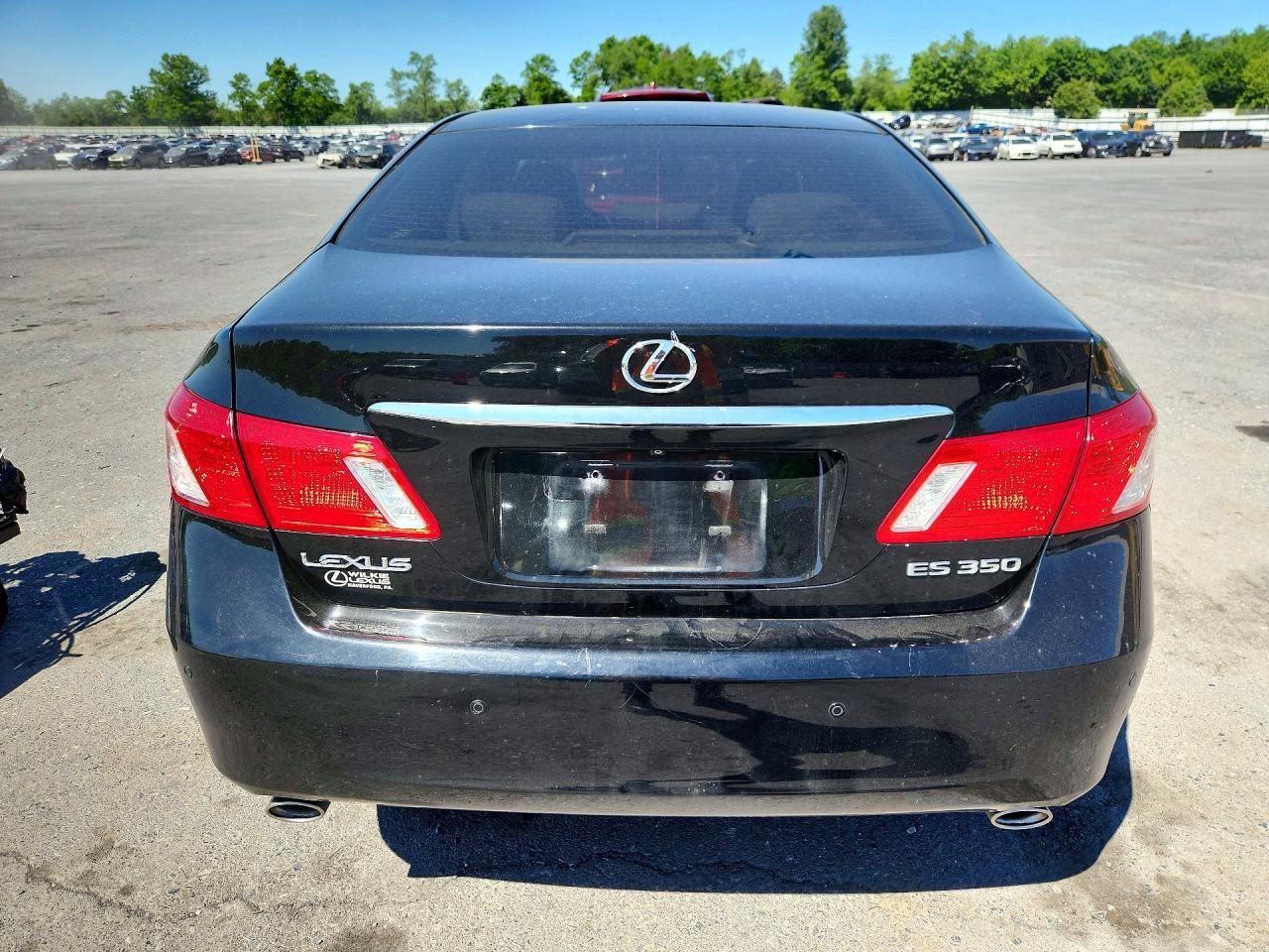 2009 Lexus Es 350 Black vin: JTHBJ46G992327045