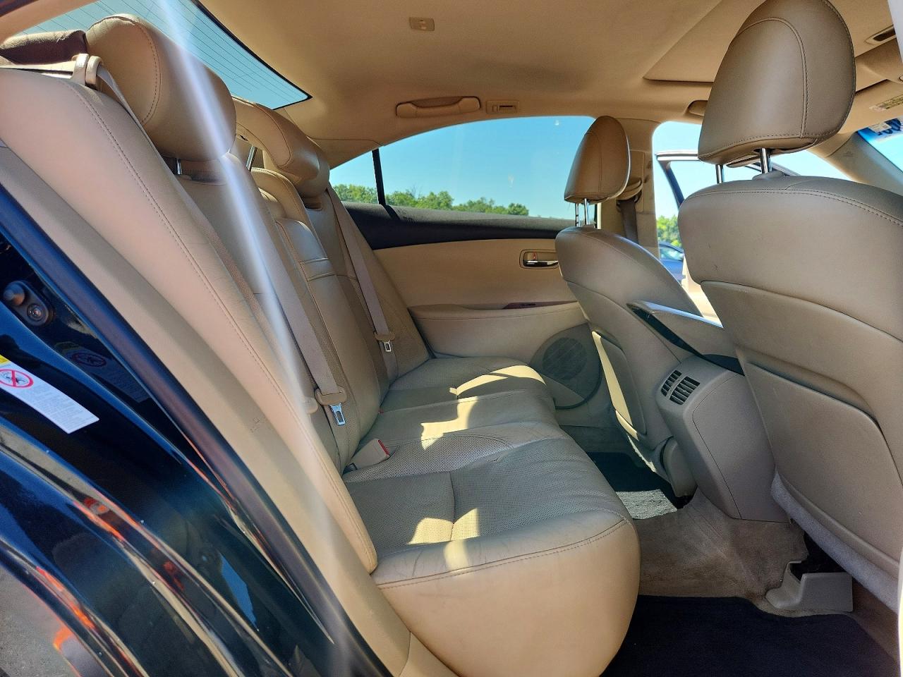 2009 Lexus Es 350 Black vin: JTHBJ46G992327045