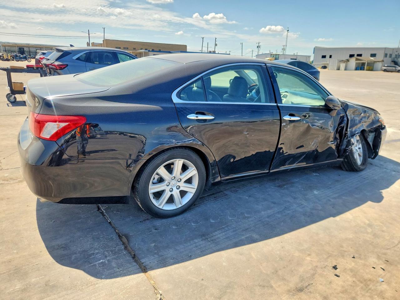 2009 Lexus Es 350 Black vin: JTHBJ46G992332066