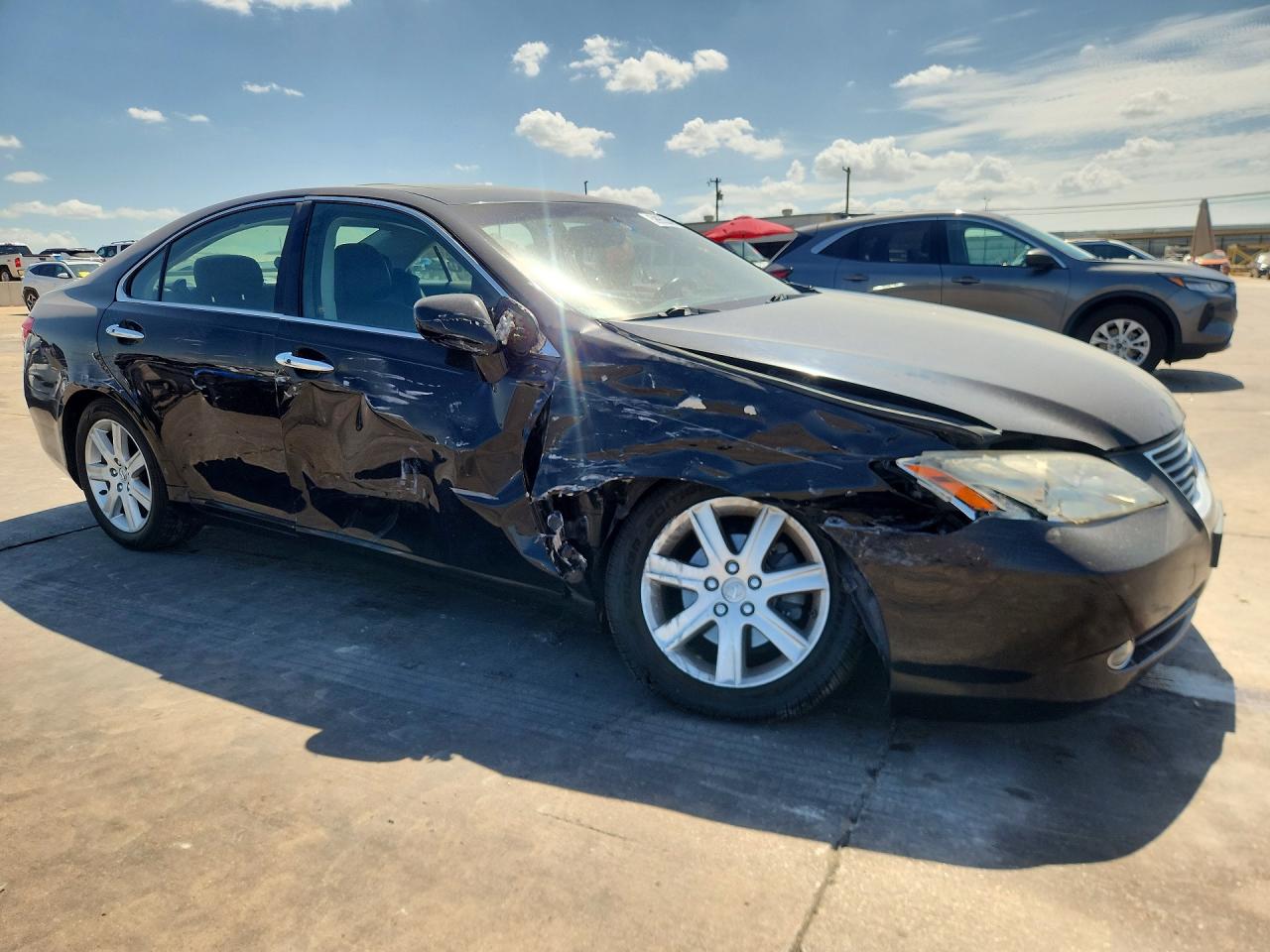 2009 Lexus Es 350 Black vin: JTHBJ46G992332066