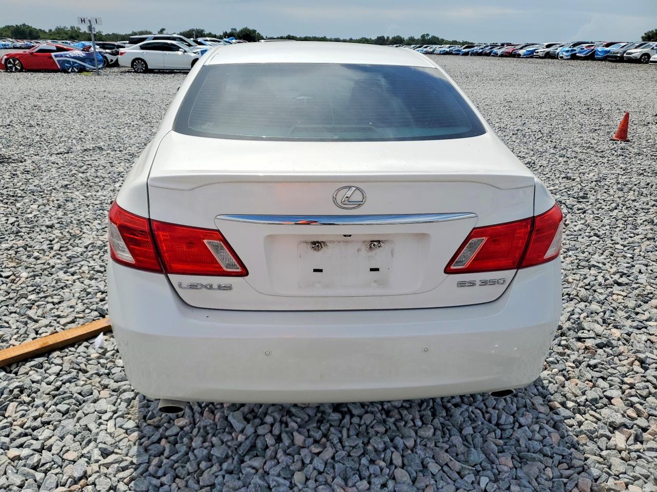 2009 Lexus Es 350 White vin: JTHBJ46G992333170