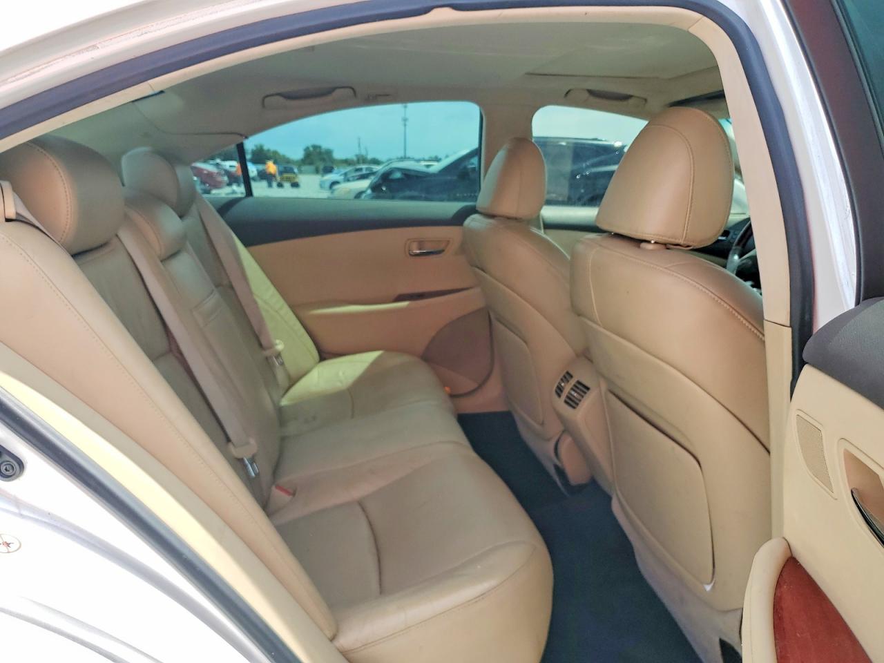 2009 Lexus Es 350 White vin: JTHBJ46G992333170