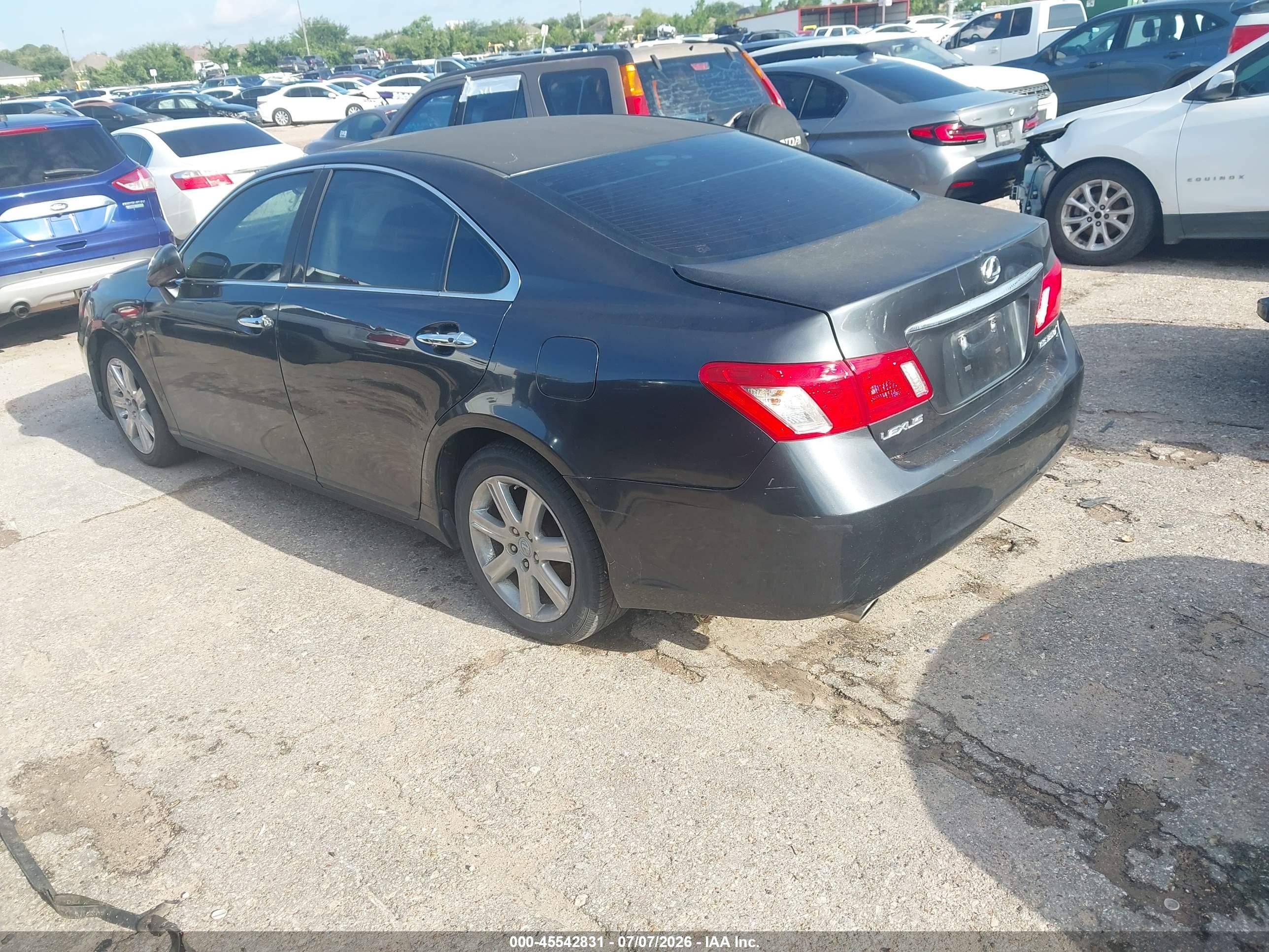 2009 Lexus Es 350   Gray vin: JTHBJ46G992335582