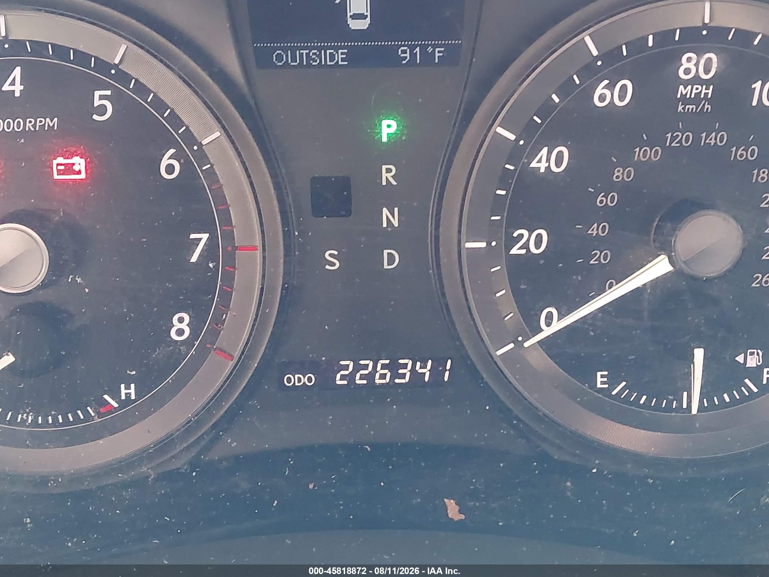 2009 Lexus Es 350 Красный vin: JTHBJ46G992336585