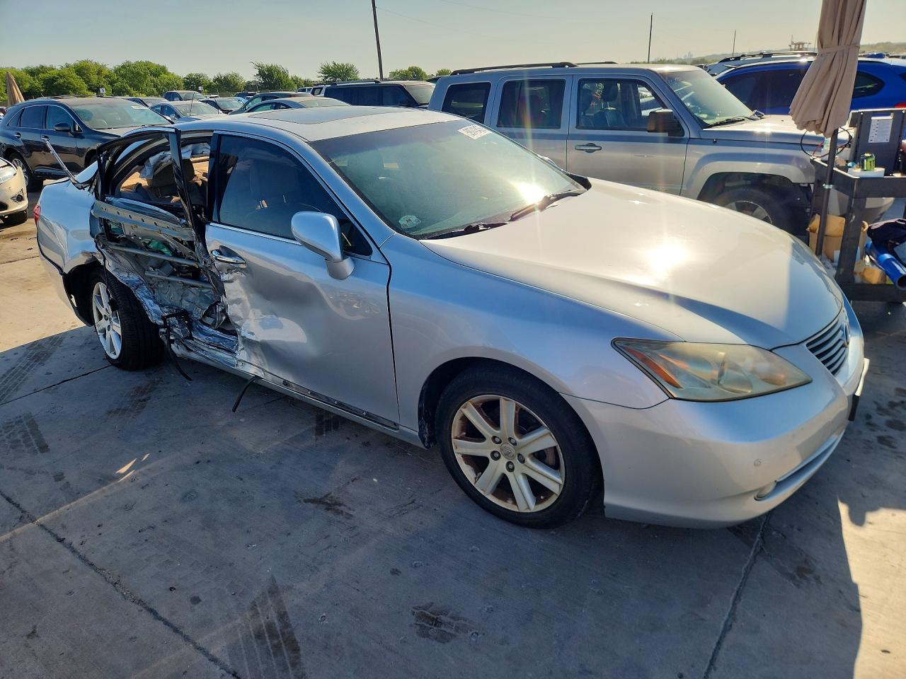 2009 Lexus Es 350 Silver vin: JTHBJ46G992336764
