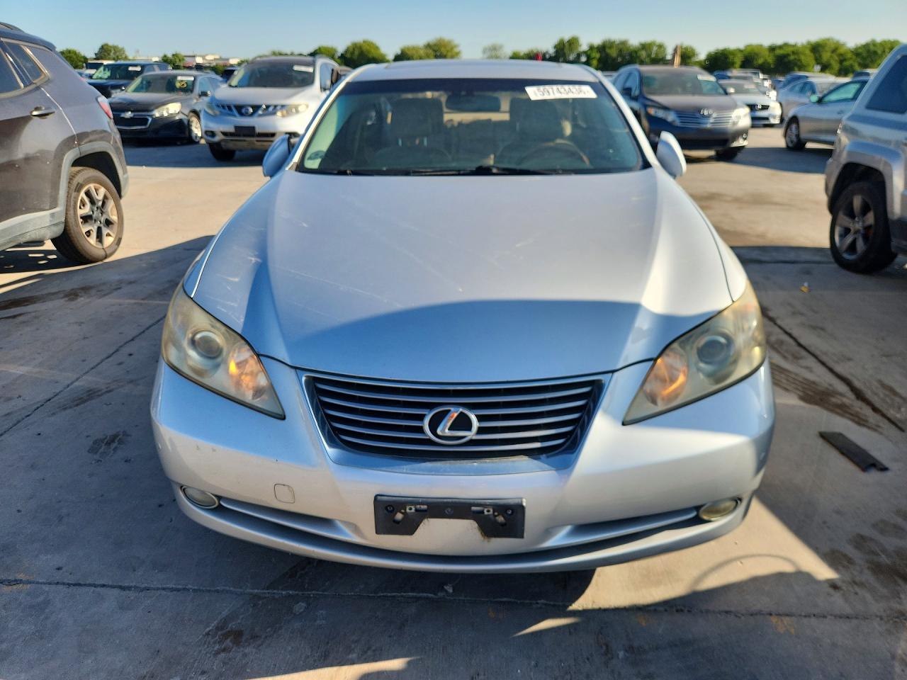 2009 Lexus Es 350 Silver vin: JTHBJ46G992336764