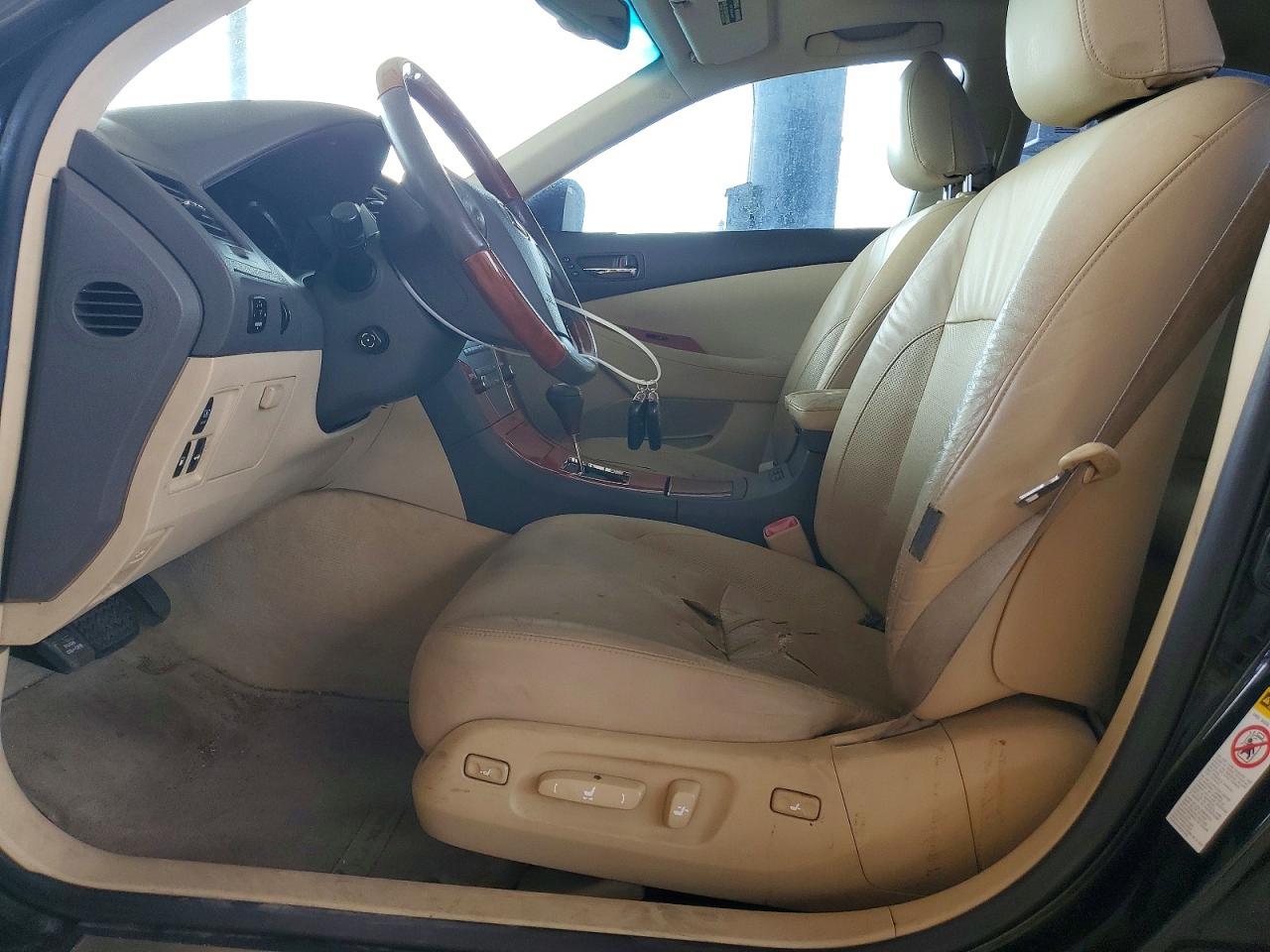 2007 Lexus Es 350 Black vin: JTHBJ46GX72003261