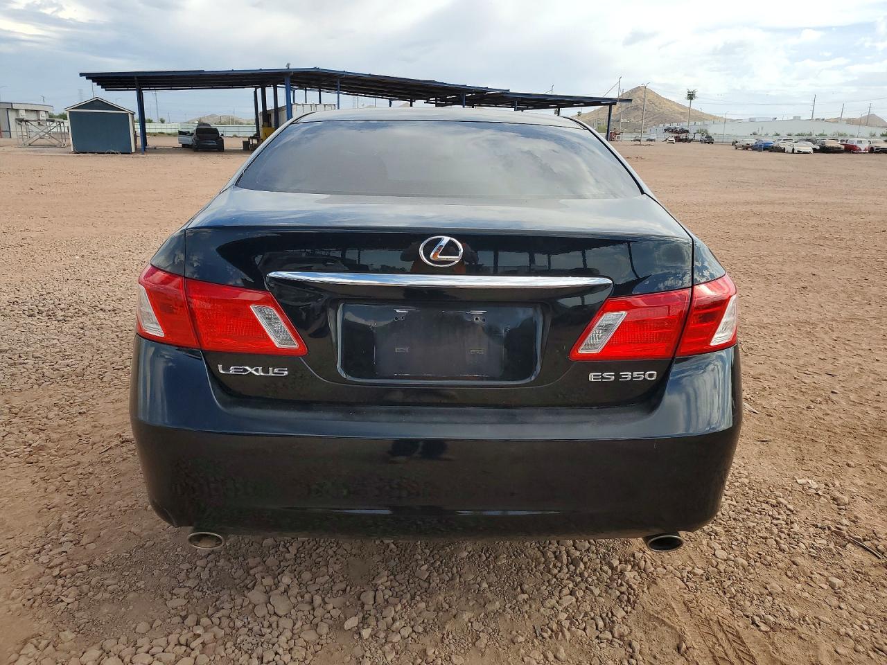 2007 Lexus Es 350 Black vin: JTHBJ46GX72003261