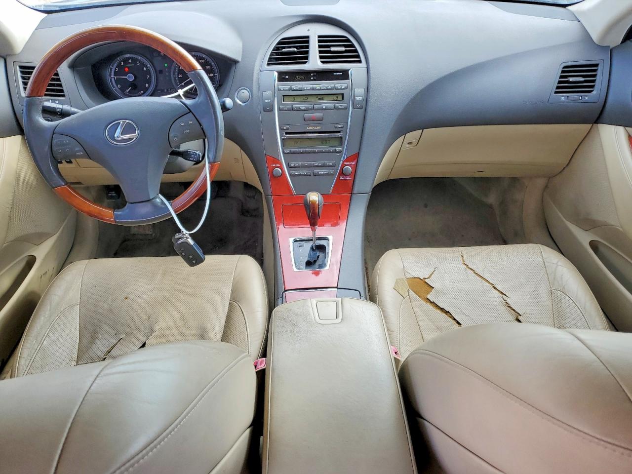 2007 Lexus Es 350 Black vin: JTHBJ46GX72003261
