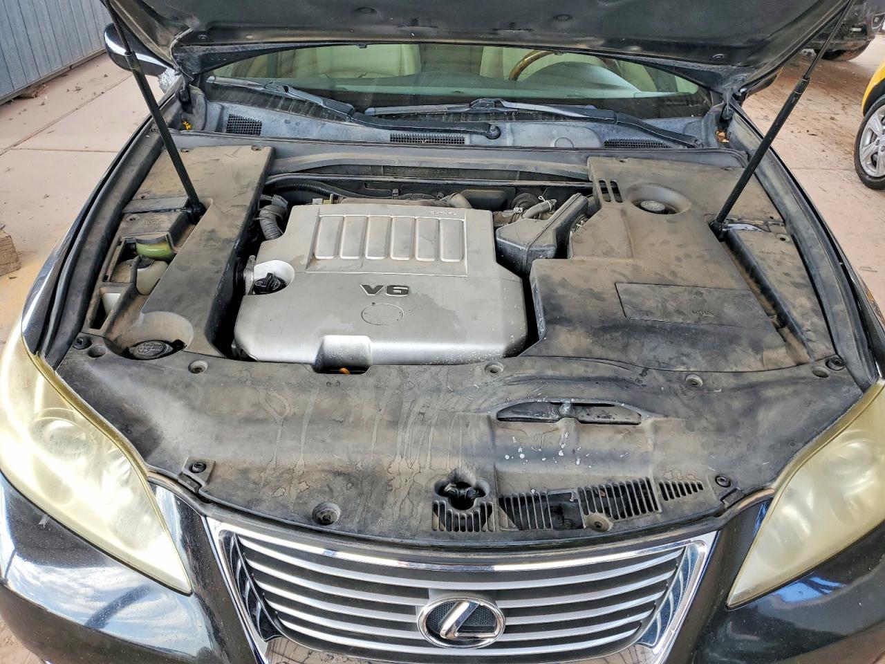 2007 Lexus Es 350 Black vin: JTHBJ46GX72003261