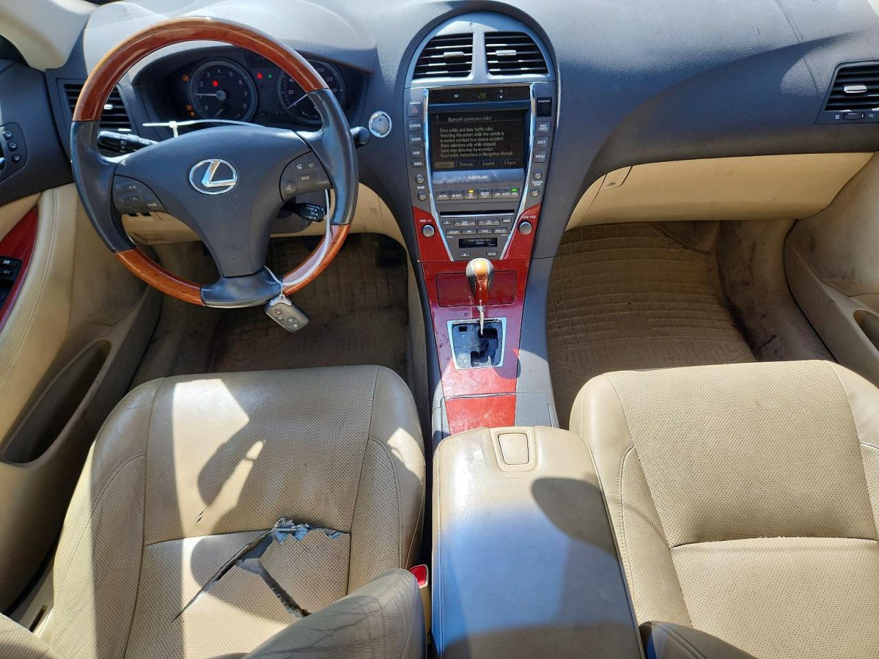 2007 Lexus Es 350 Beige vin: JTHBJ46GX72013630