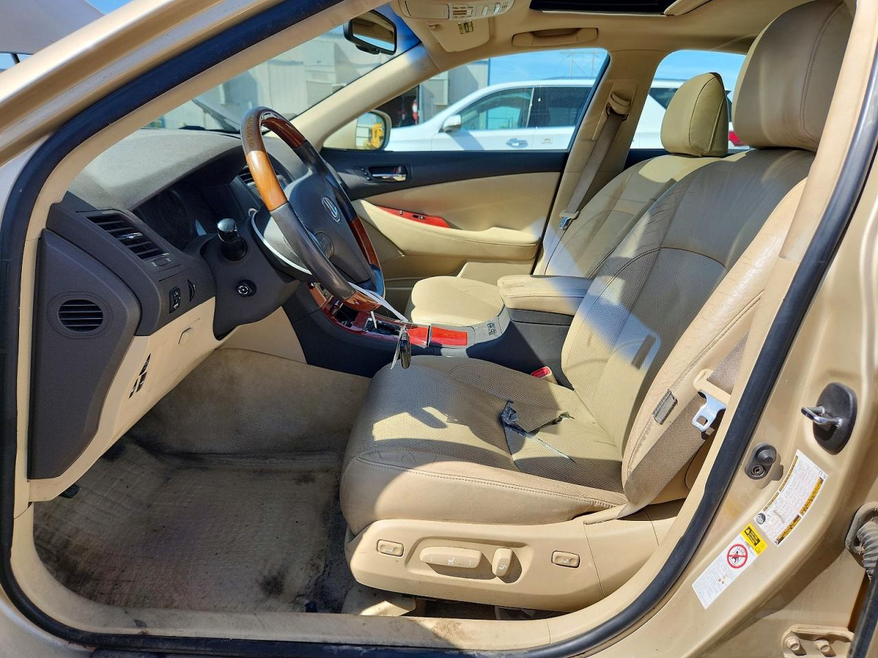 2007 Lexus Es 350 Beige vin: JTHBJ46GX72013630