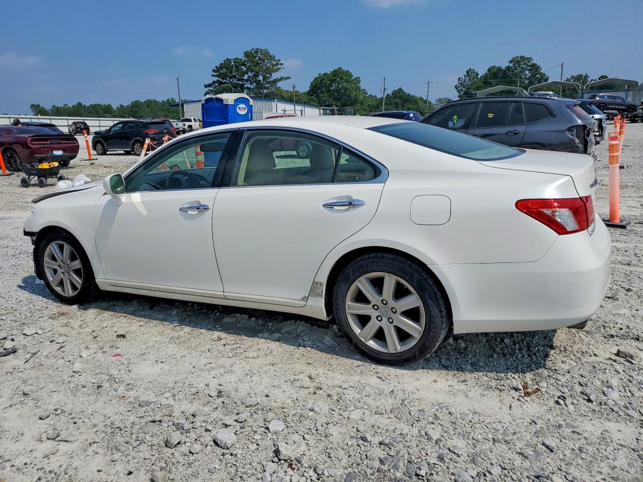 2007 Lexus Es 350 Белый vin: JTHBJ46GX72019072
