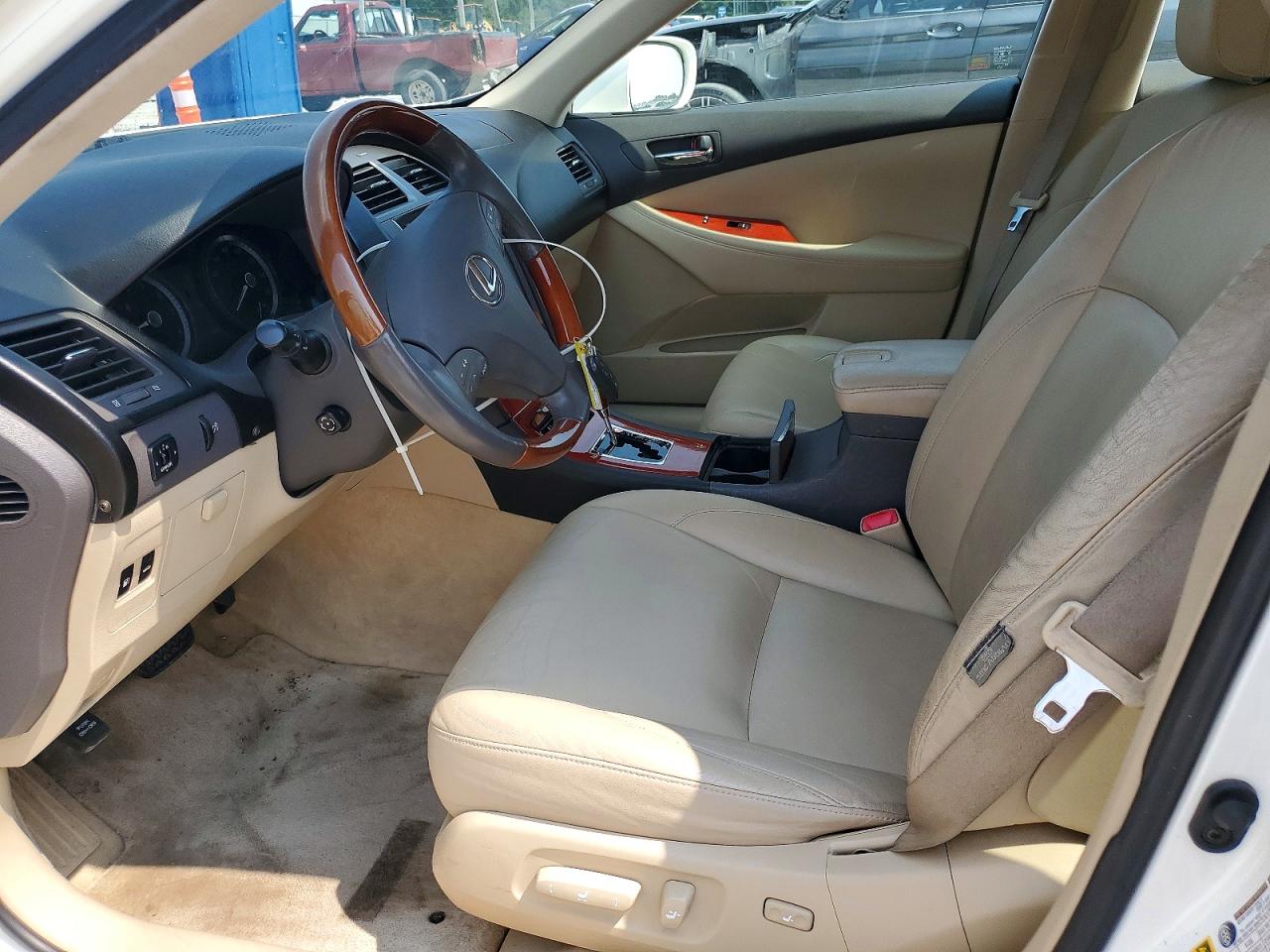2007 Lexus Es 350 Белый vin: JTHBJ46GX72019072