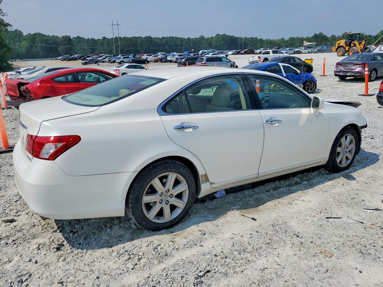 2007 Lexus Es 350 Белый vin: JTHBJ46GX72019072