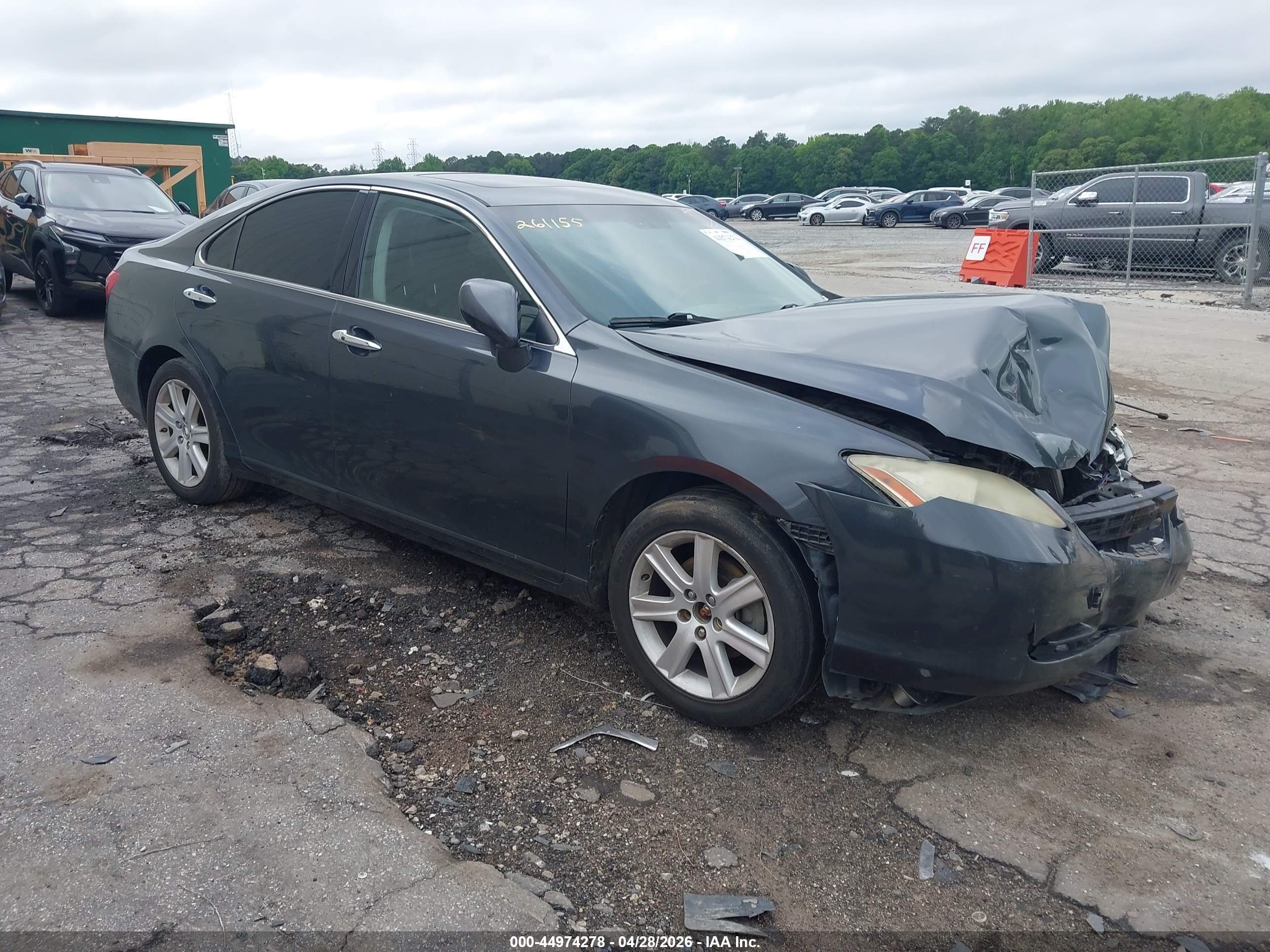 2007 Lexus Es 350   Серый vin: JTHBJ46GX72020061