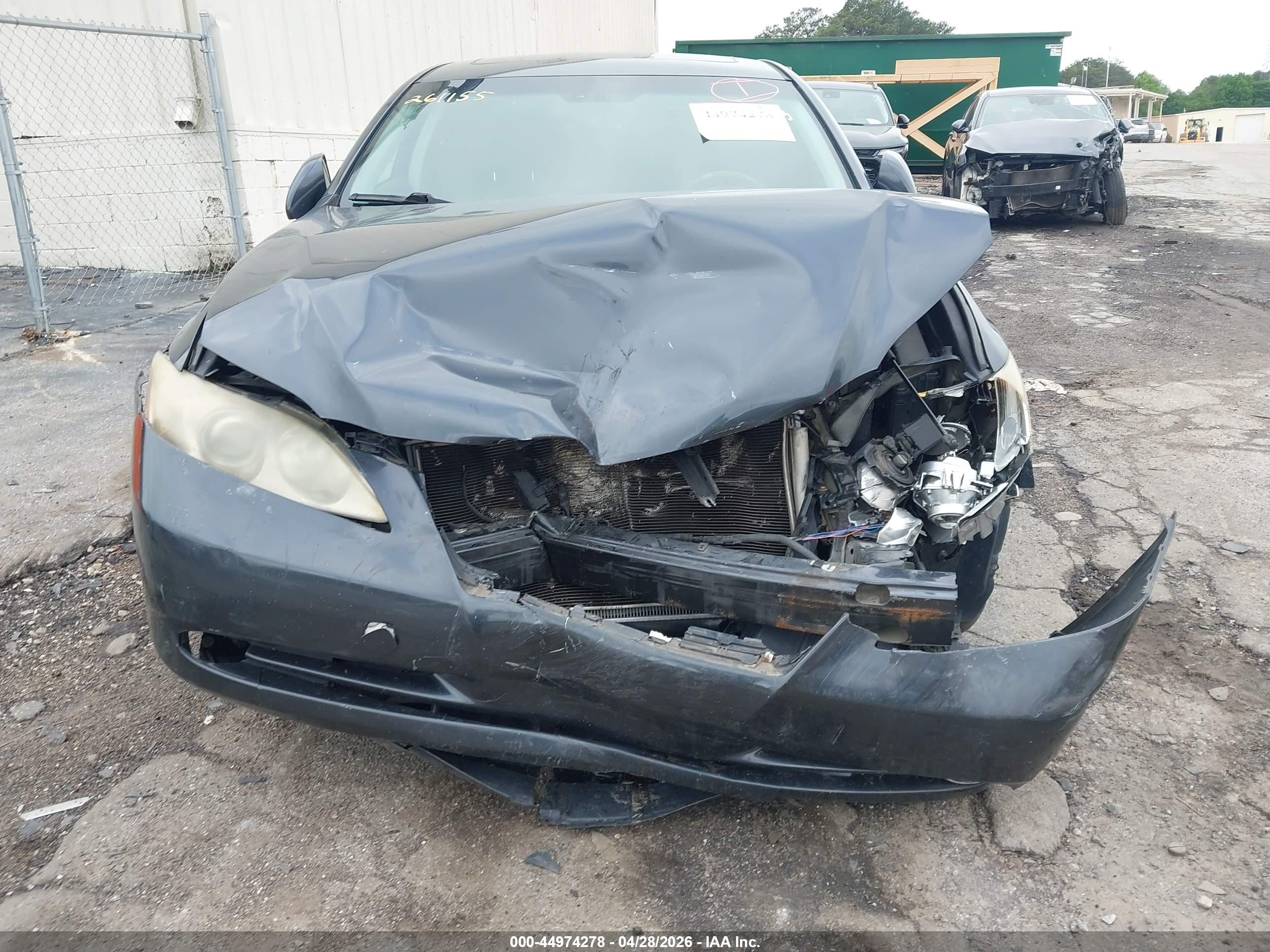 2007 Lexus Es 350   Серый vin: JTHBJ46GX72020061