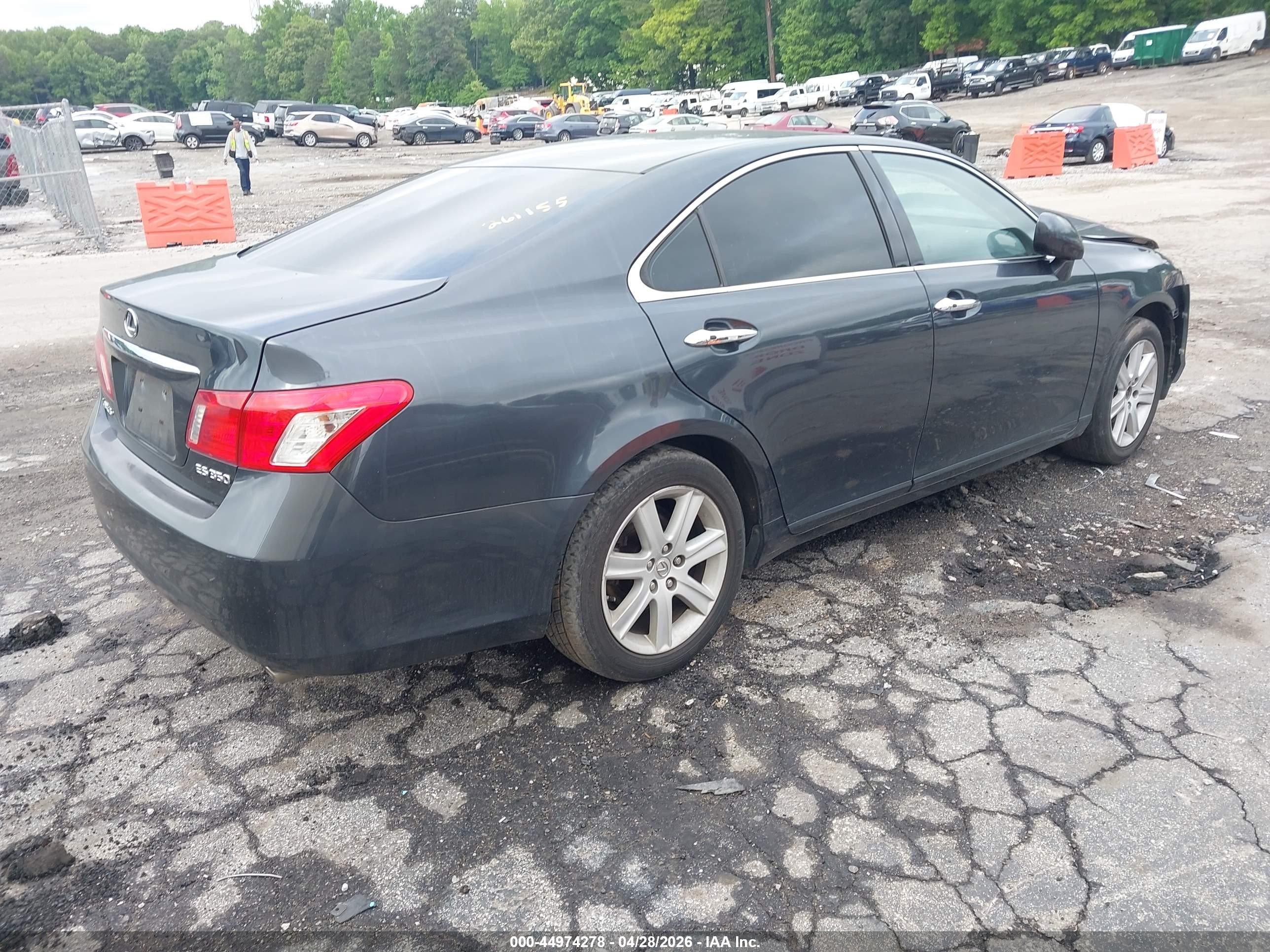 2007 Lexus Es 350   Серый vin: JTHBJ46GX72020061