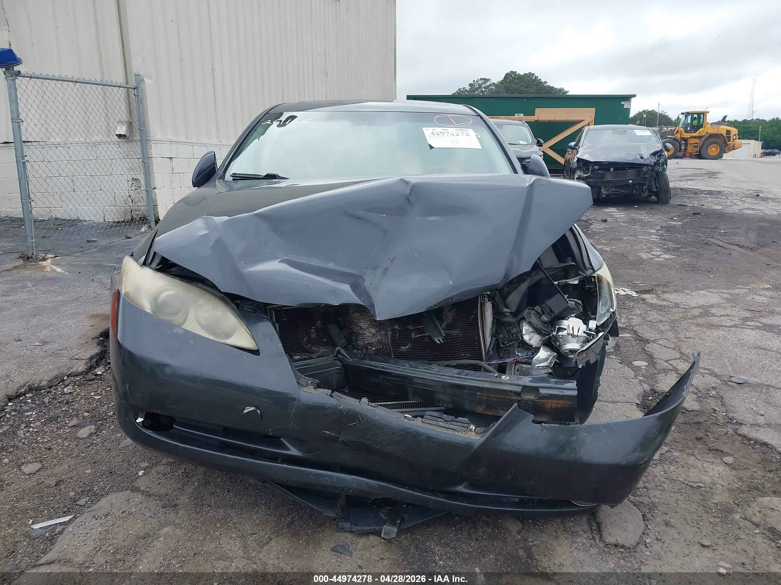 2007 Lexus Es 350   Серый vin: JTHBJ46GX72020061