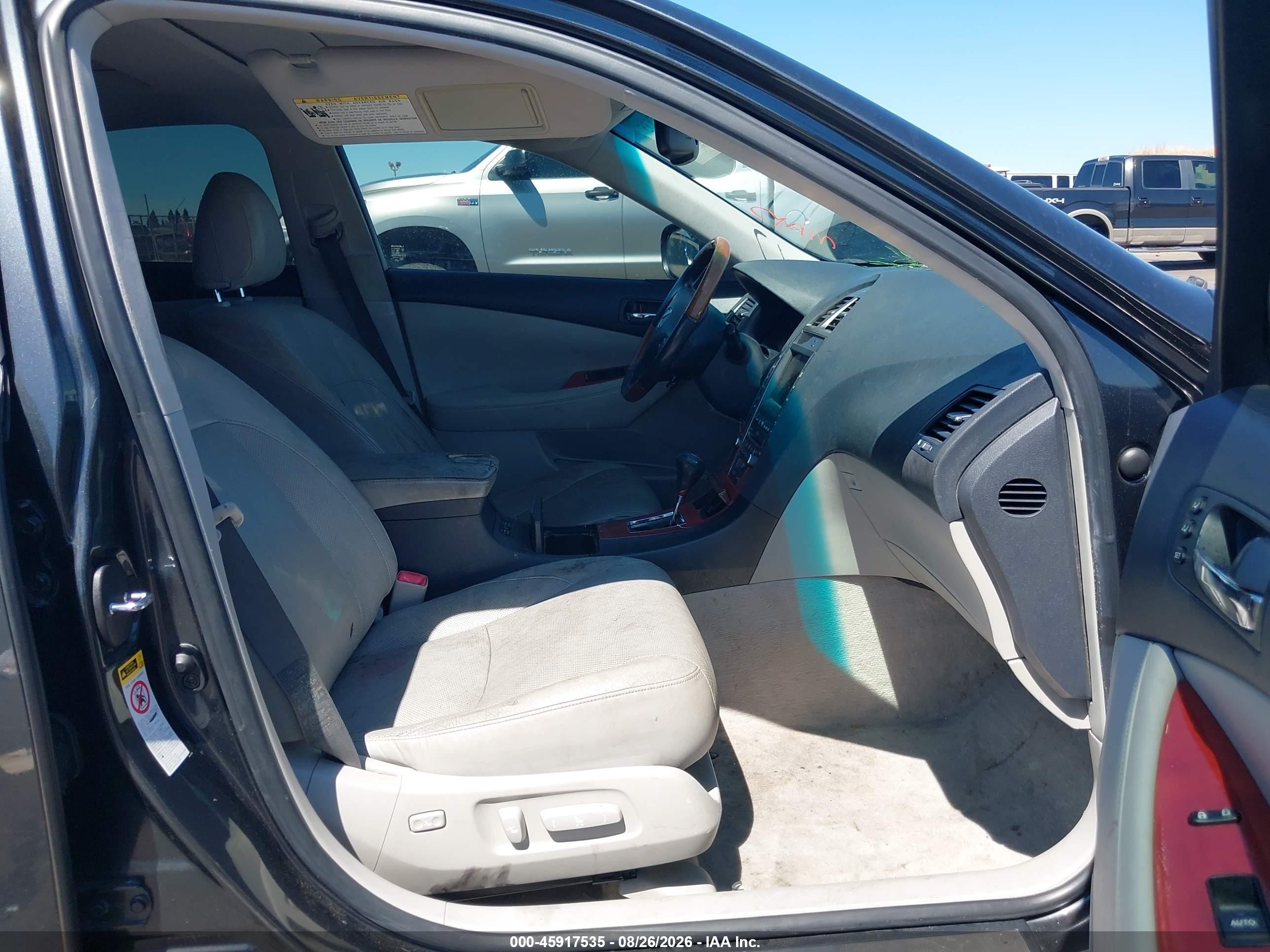 2007 Lexus Es 350   Gray vin: JTHBJ46GX72020321