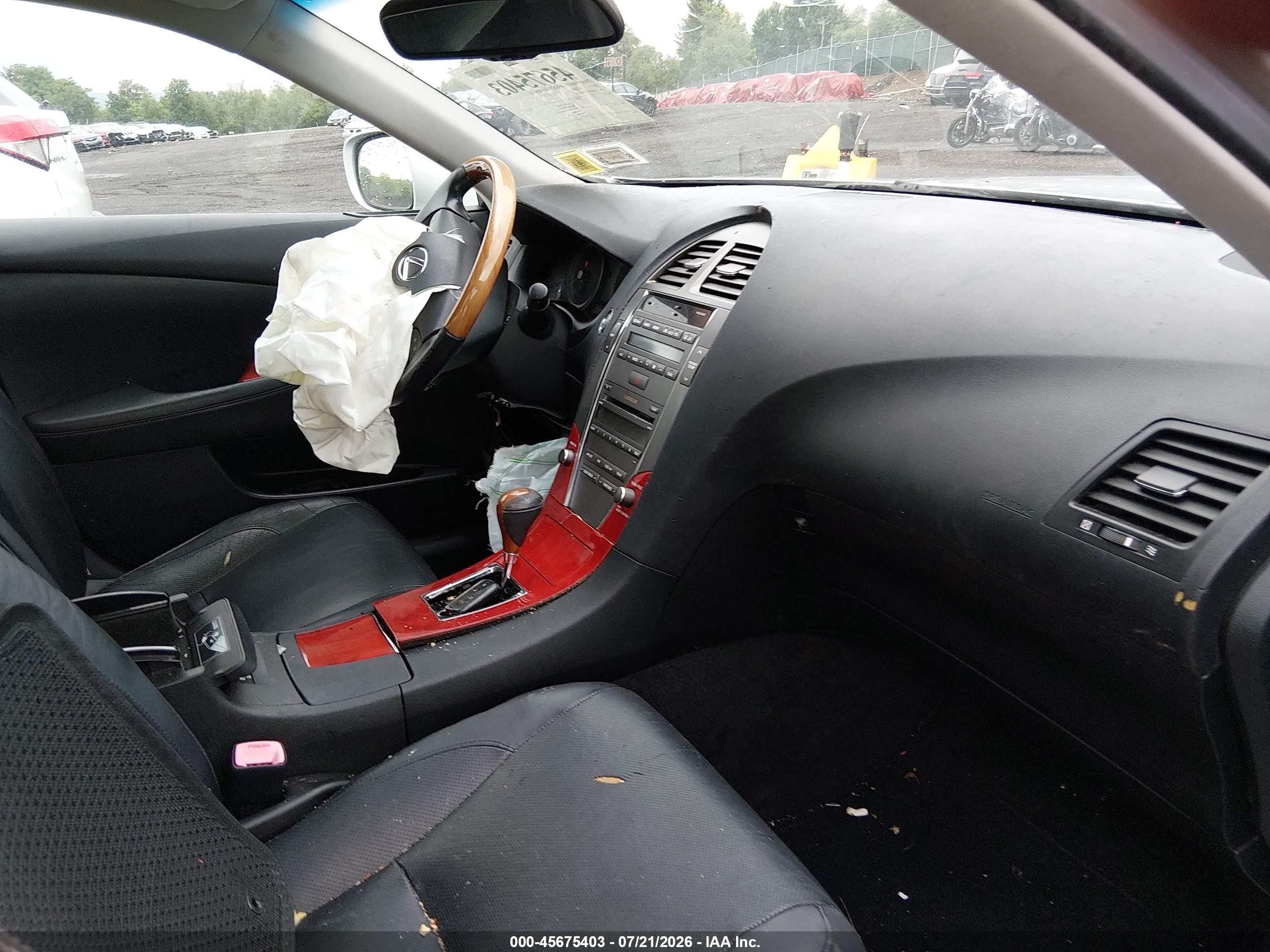 2007 Lexus Es 350   Silver vin: JTHBJ46GX72036308