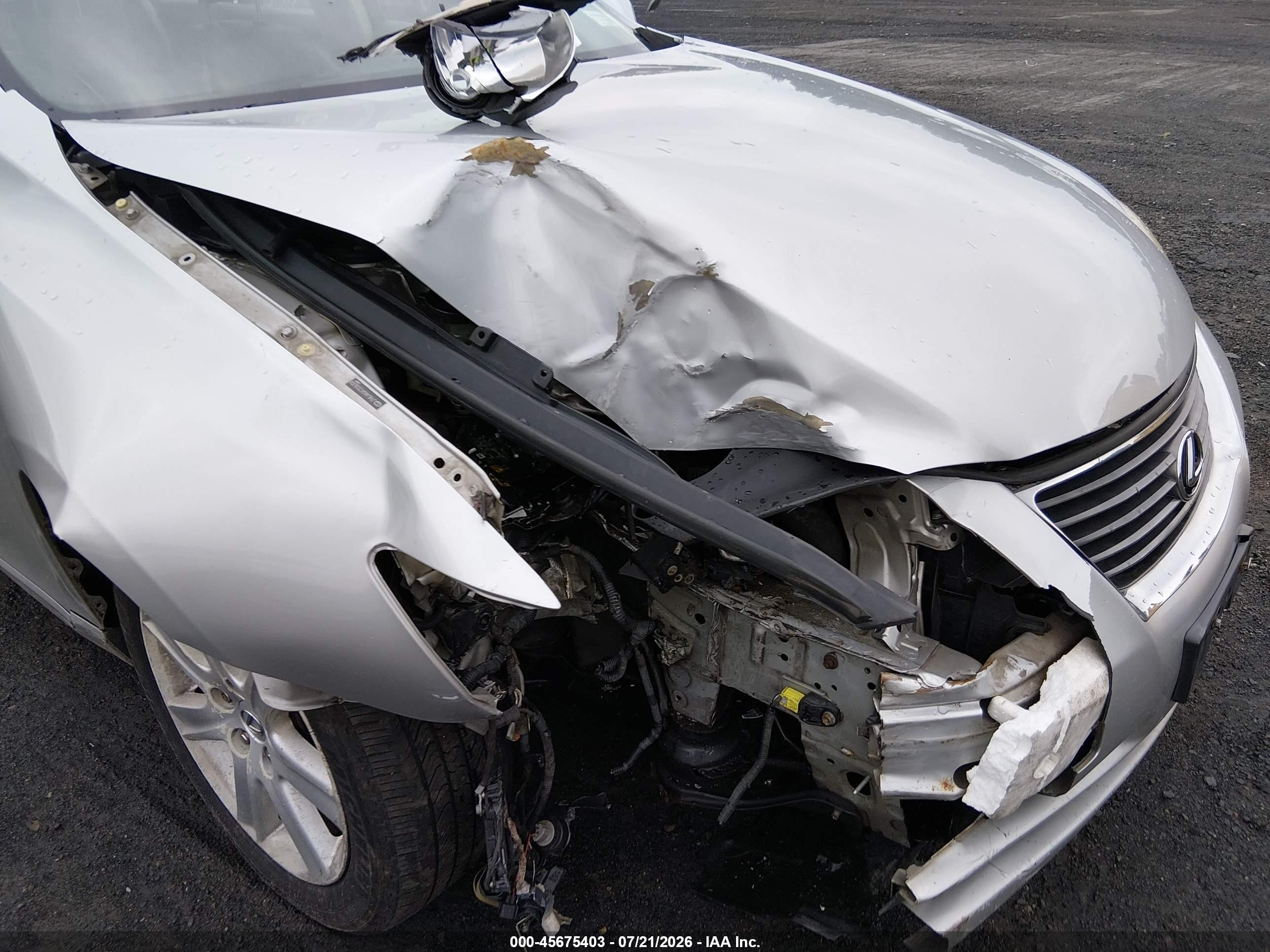2007 Lexus Es 350   Silver vin: JTHBJ46GX72036308