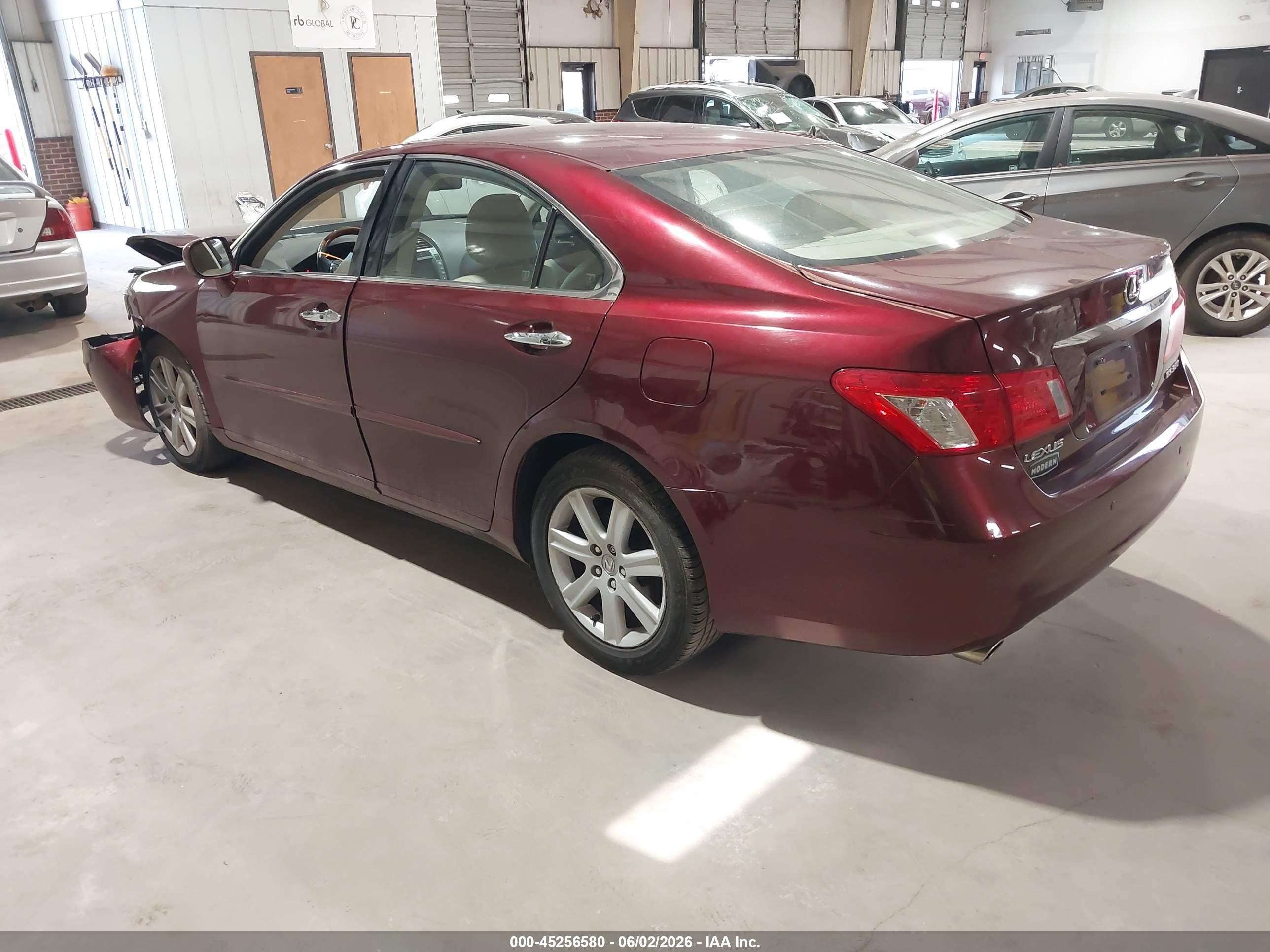 2007 Lexus Es 350   Red vin: JTHBJ46GX72053318