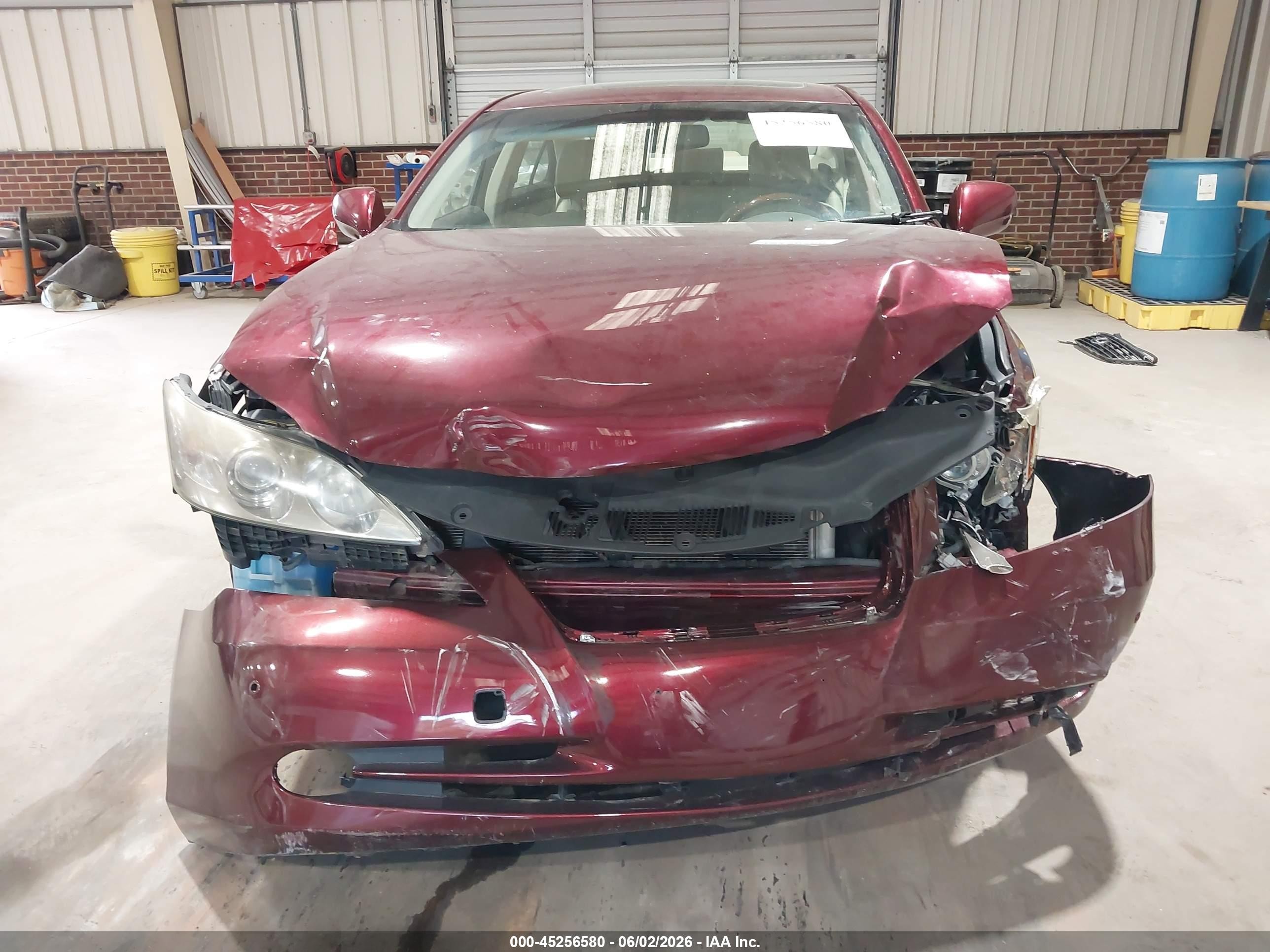 2007 Lexus Es 350   Red vin: JTHBJ46GX72053318