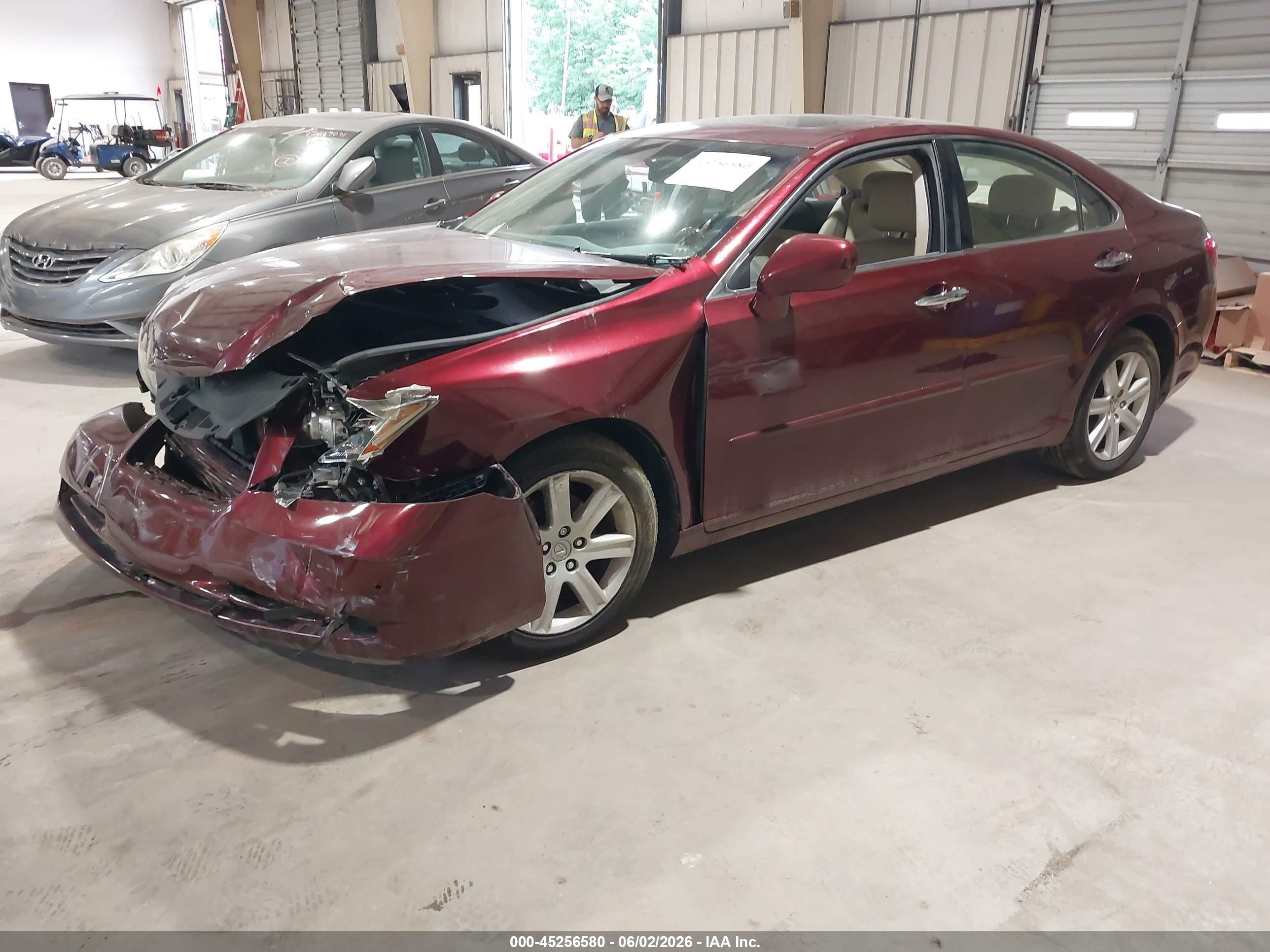 2007 Lexus Es 350   Red vin: JTHBJ46GX72053318