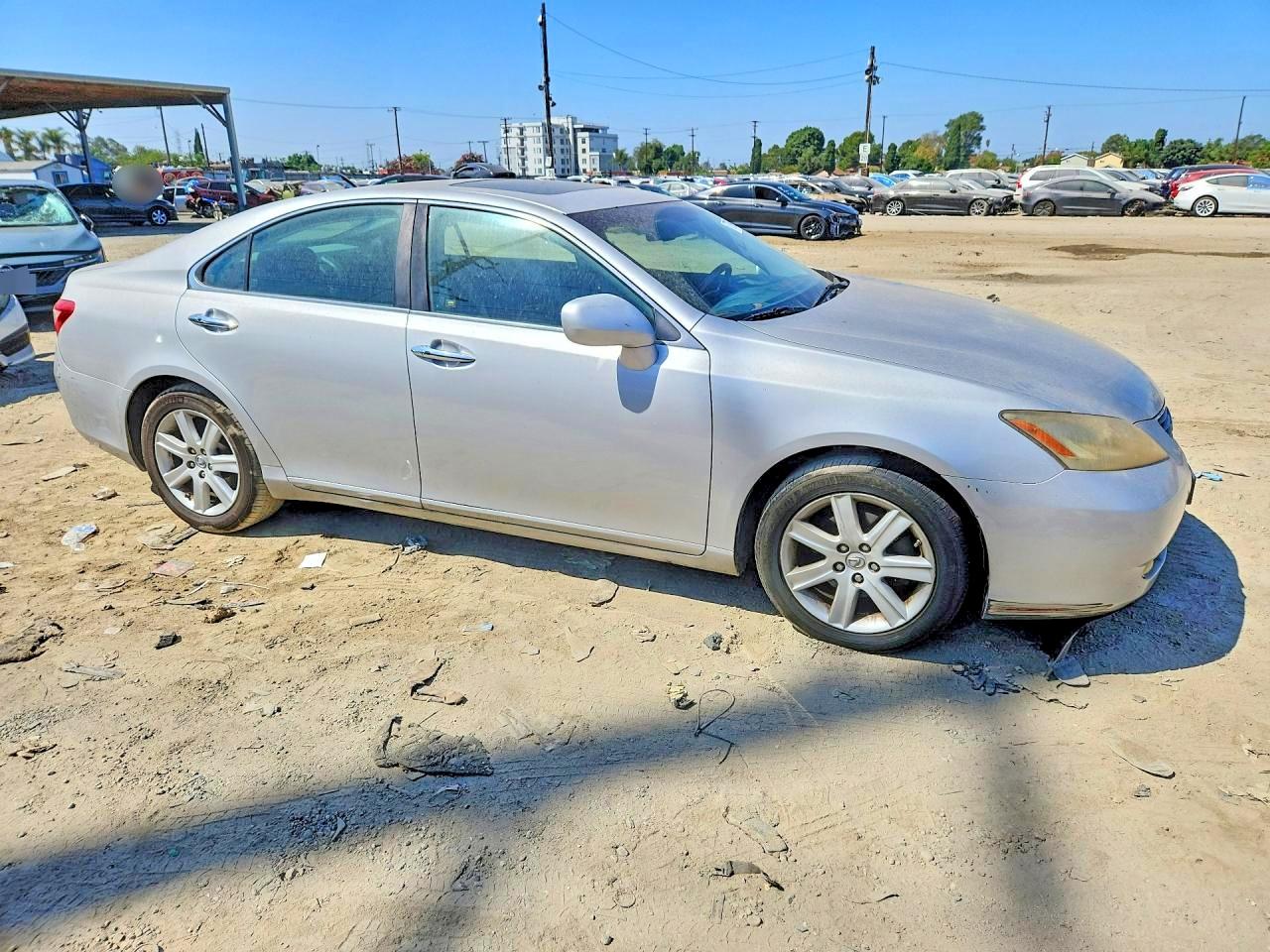 2007 Lexus Es 350 Silver vin: JTHBJ46GX72054534