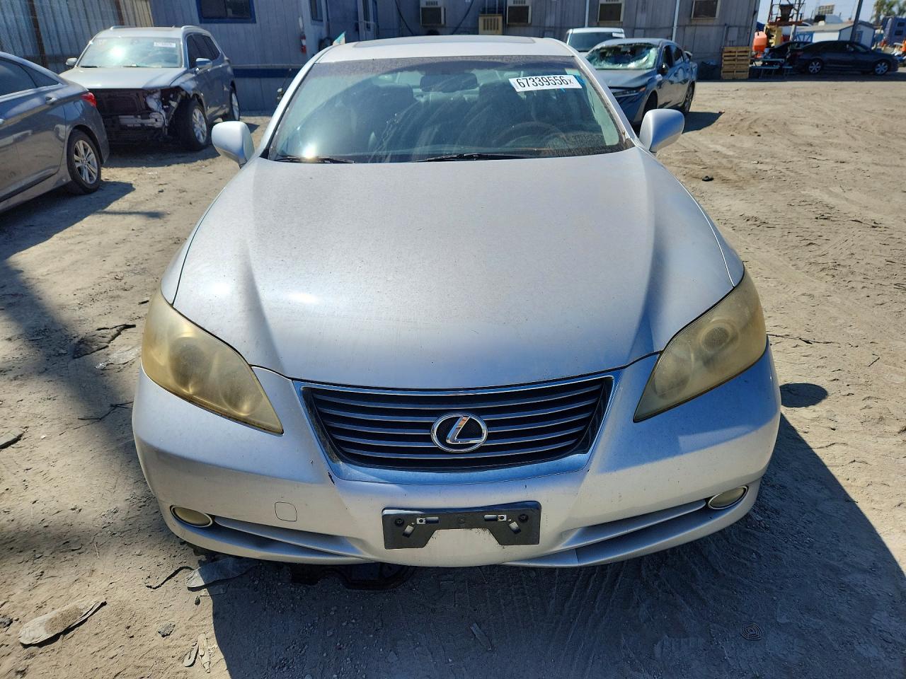 2007 Lexus Es 350 Silver vin: JTHBJ46GX72054534