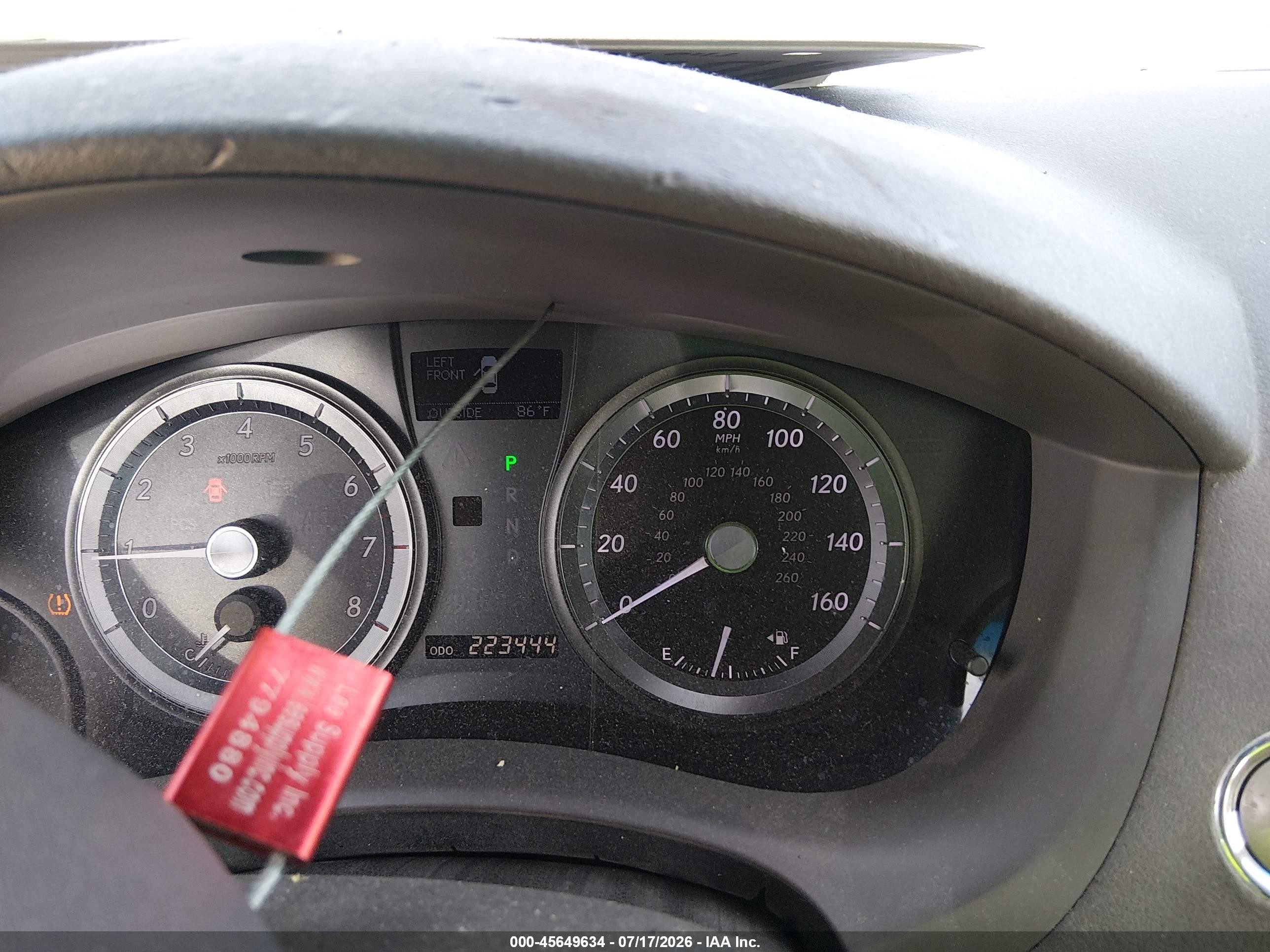 2007 Lexus Es 350   Золотой vin: JTHBJ46GX72055716