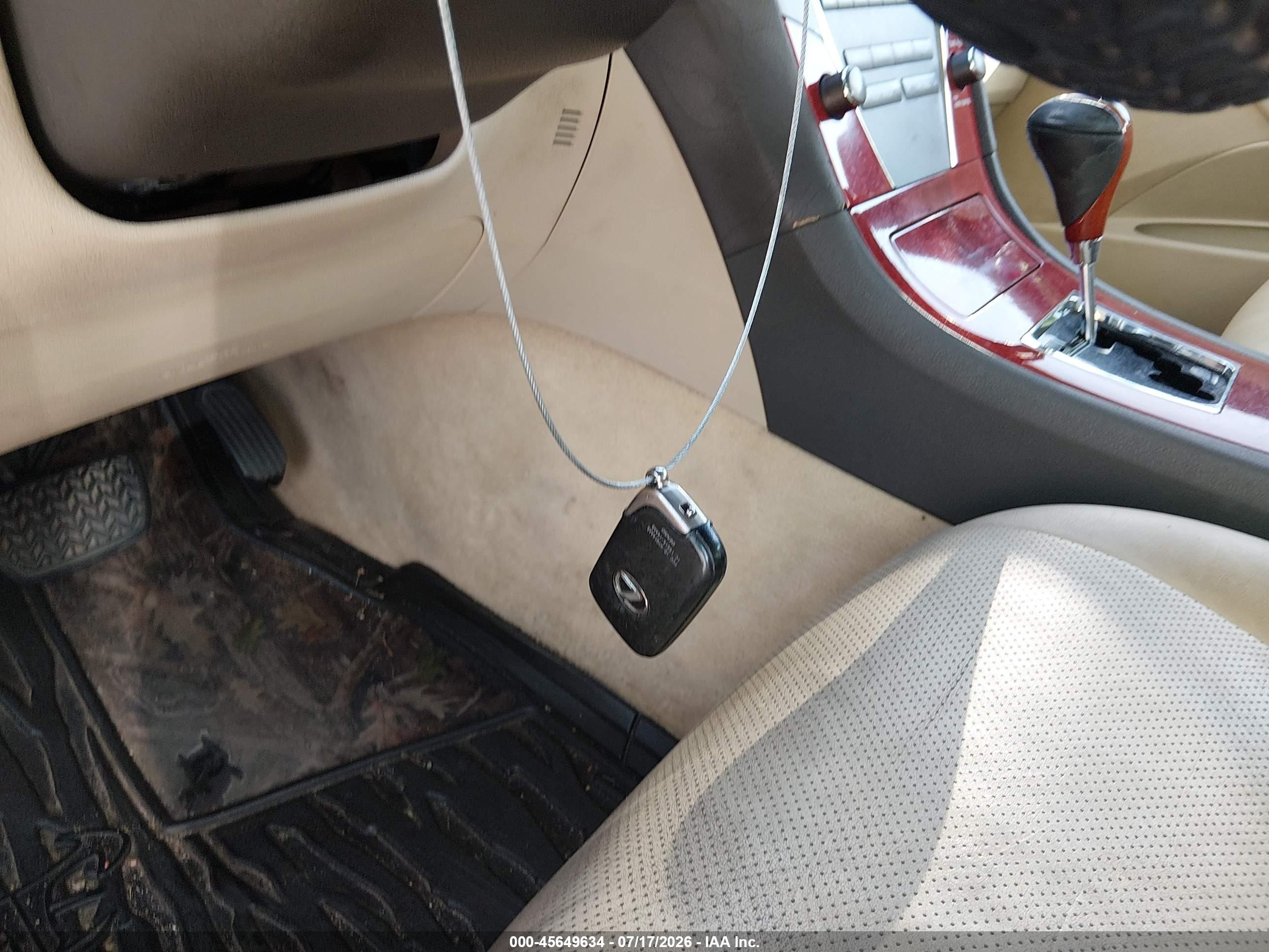 2007 Lexus Es 350   Золотой vin: JTHBJ46GX72055716