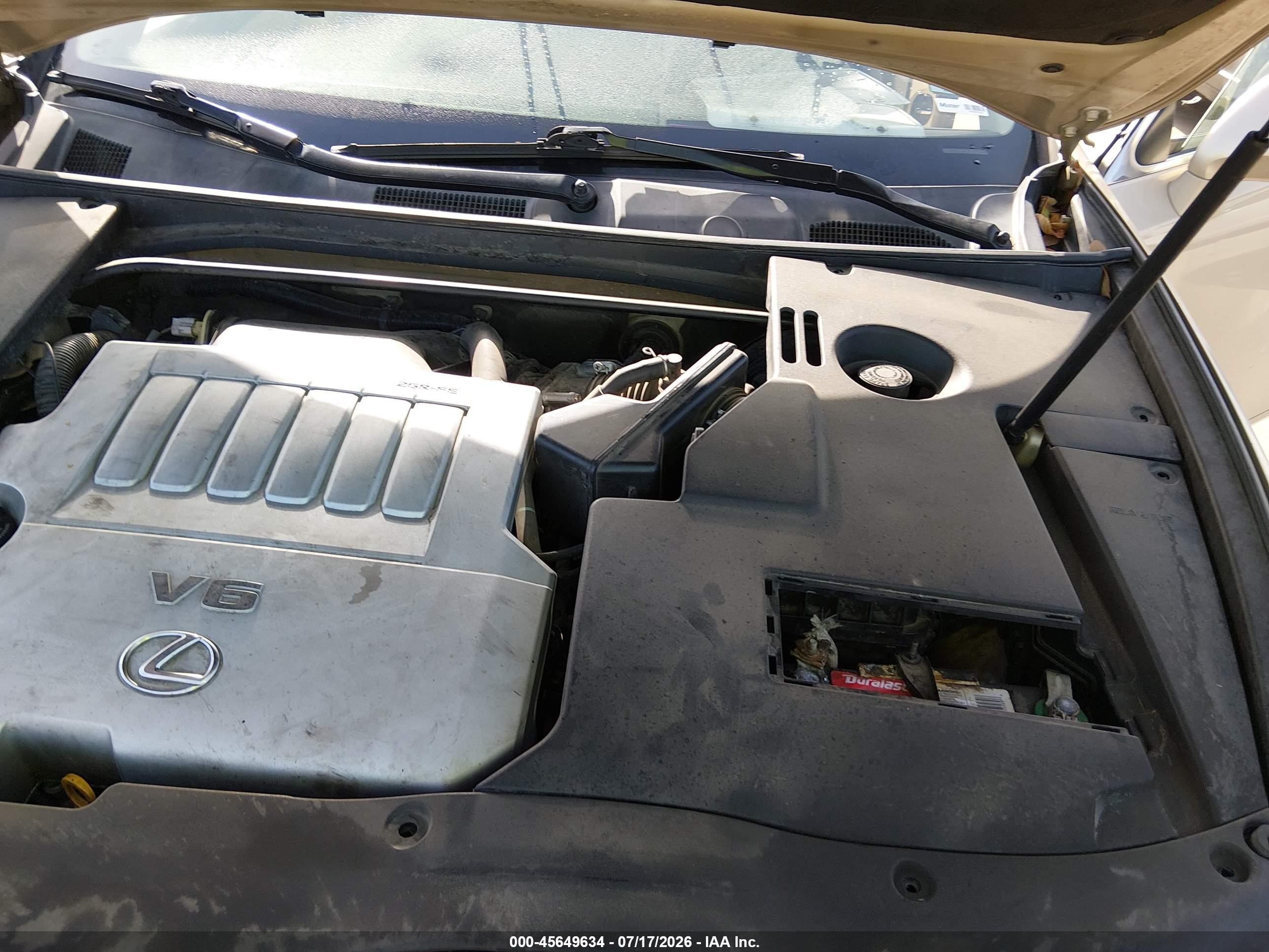 2007 Lexus Es 350   Золотой vin: JTHBJ46GX72055716