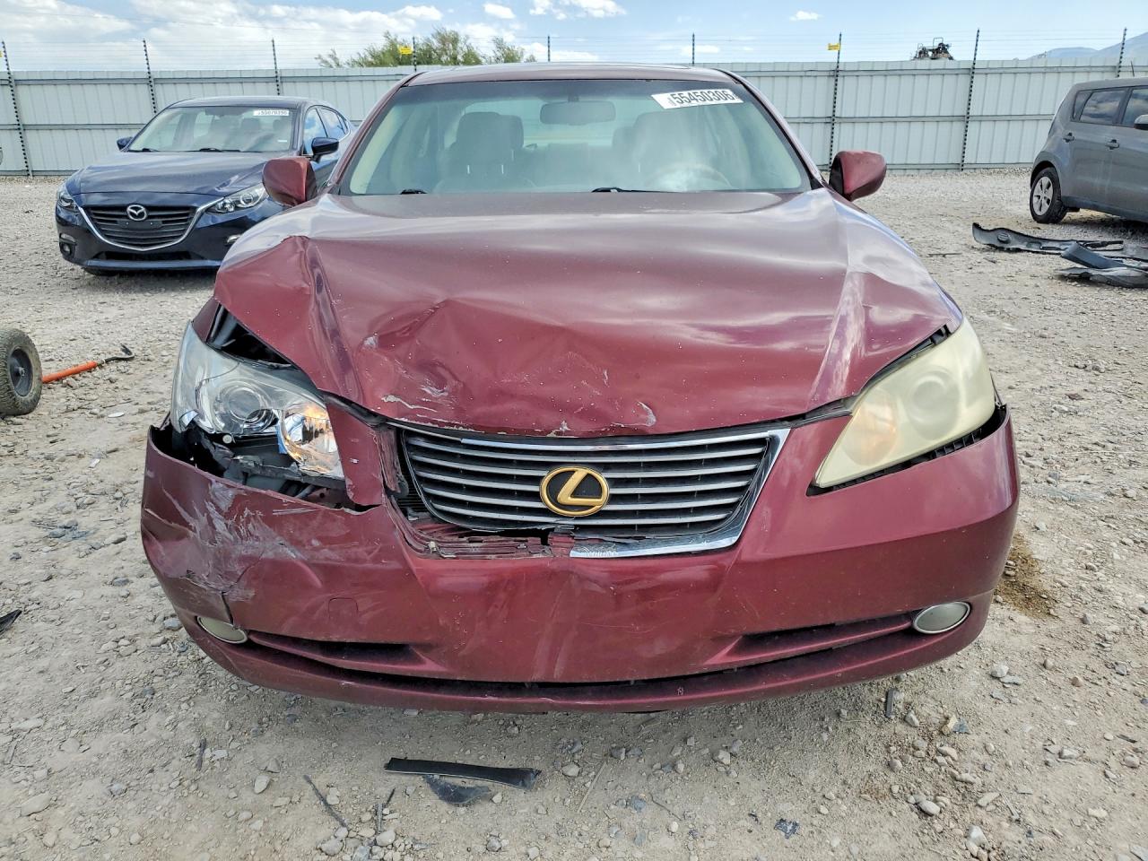 2007 Lexus Es 350 Burgundy vin: JTHBJ46GX72061144