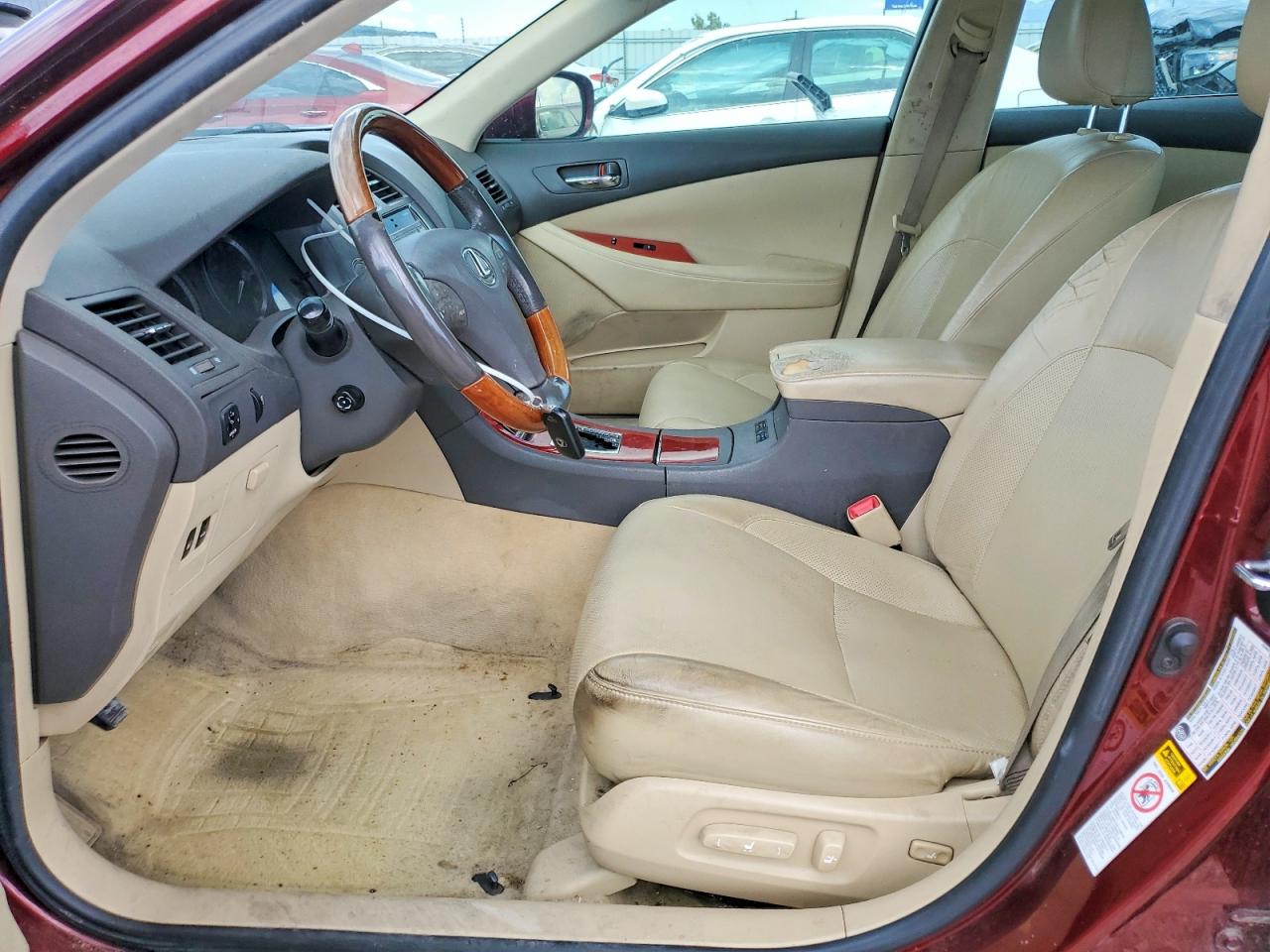 2007 Lexus Es 350 Burgundy vin: JTHBJ46GX72061144