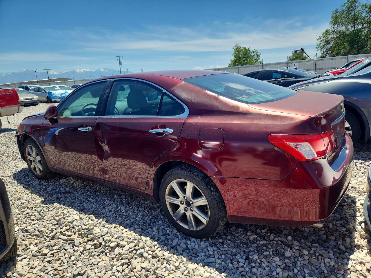 2007 Lexus Es 350 Burgundy vin: JTHBJ46GX72061144