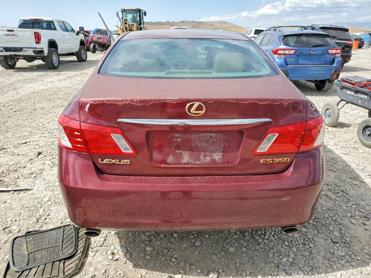 2007 Lexus Es 350 Burgundy vin: JTHBJ46GX72061144