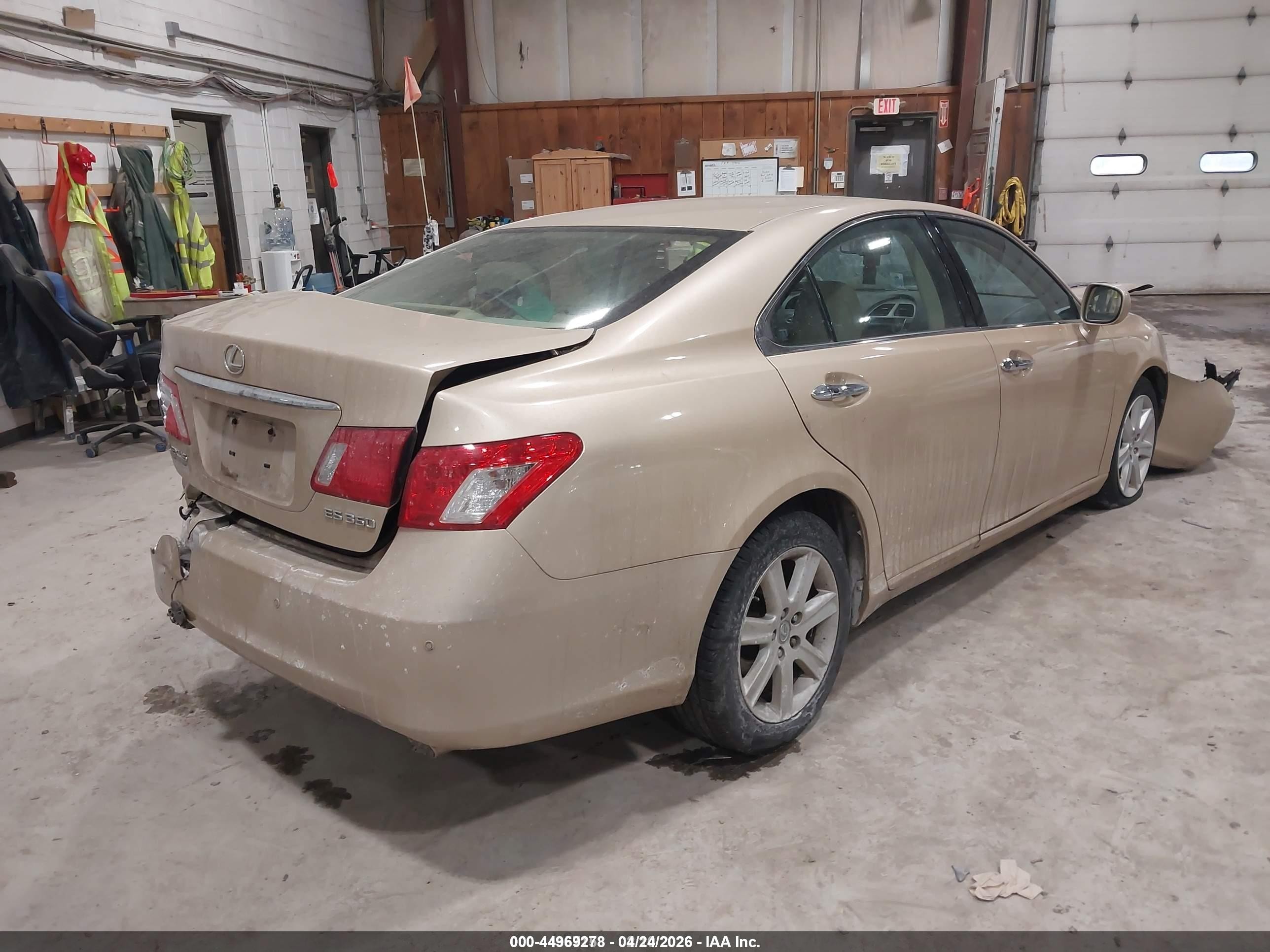 2007 Lexus Es 350   Gold vin: JTHBJ46GX72072869