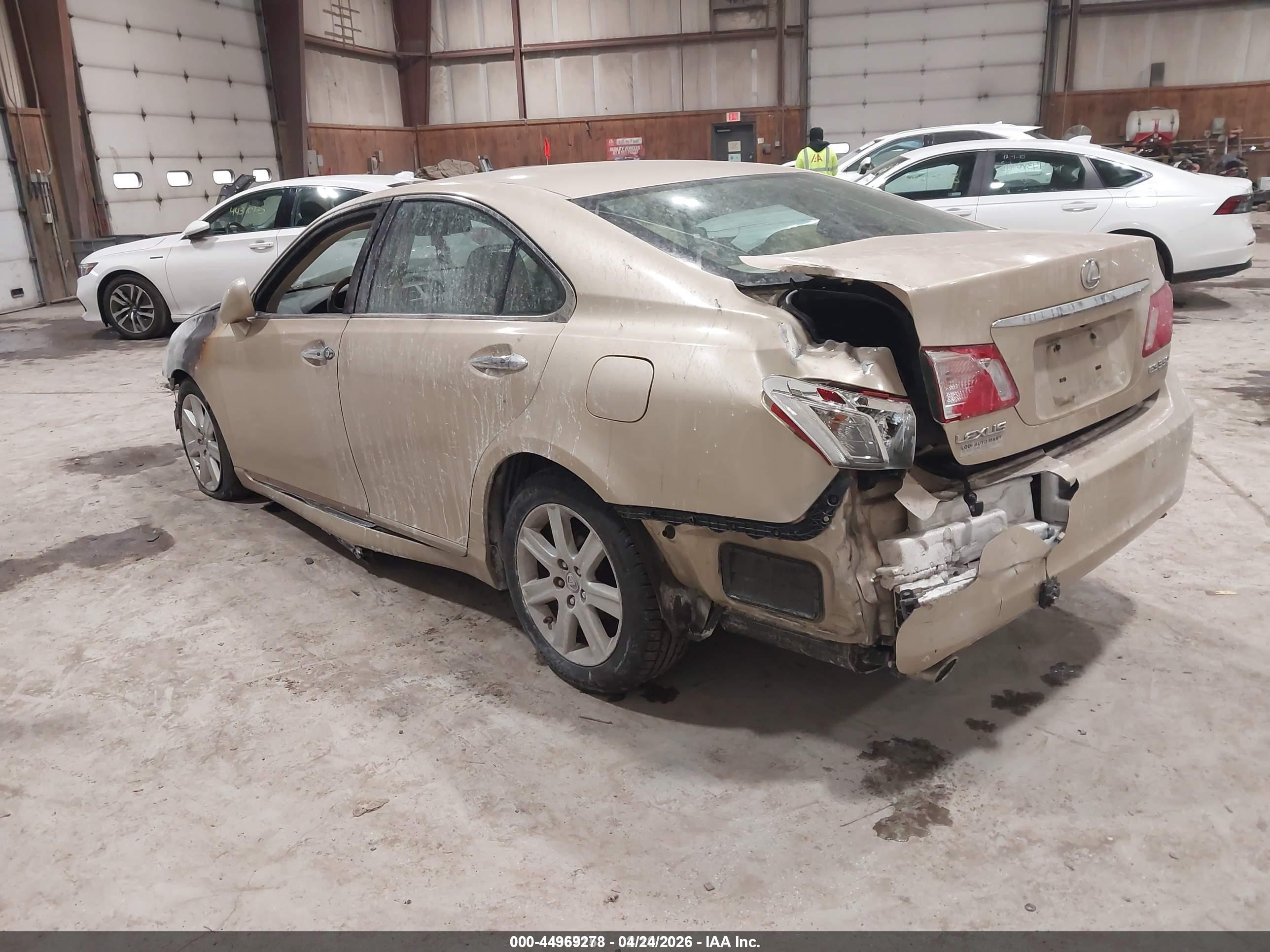 2007 Lexus Es 350   Gold vin: JTHBJ46GX72072869